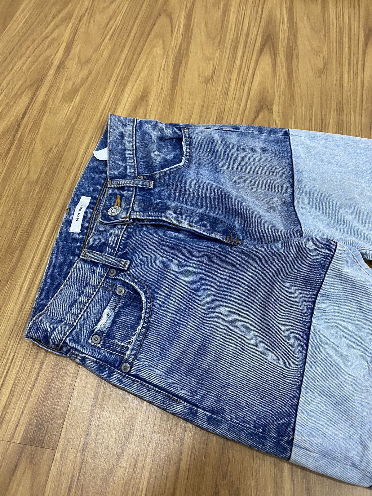 Hysteric Glamour Moussy Hagi Patchwork Jeans Size US 28 / EU 44 - 4 Thumbnail