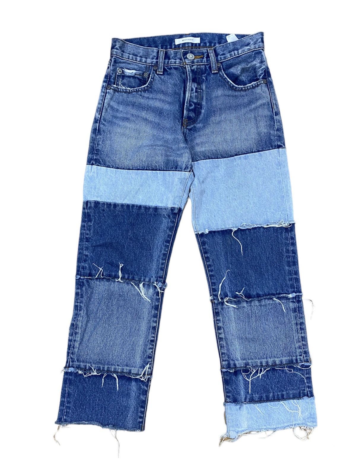 Hysteric Glamour Moussy Hagi Patchwork Jeans Size US 28 / EU 44 - 1 Thumbnail