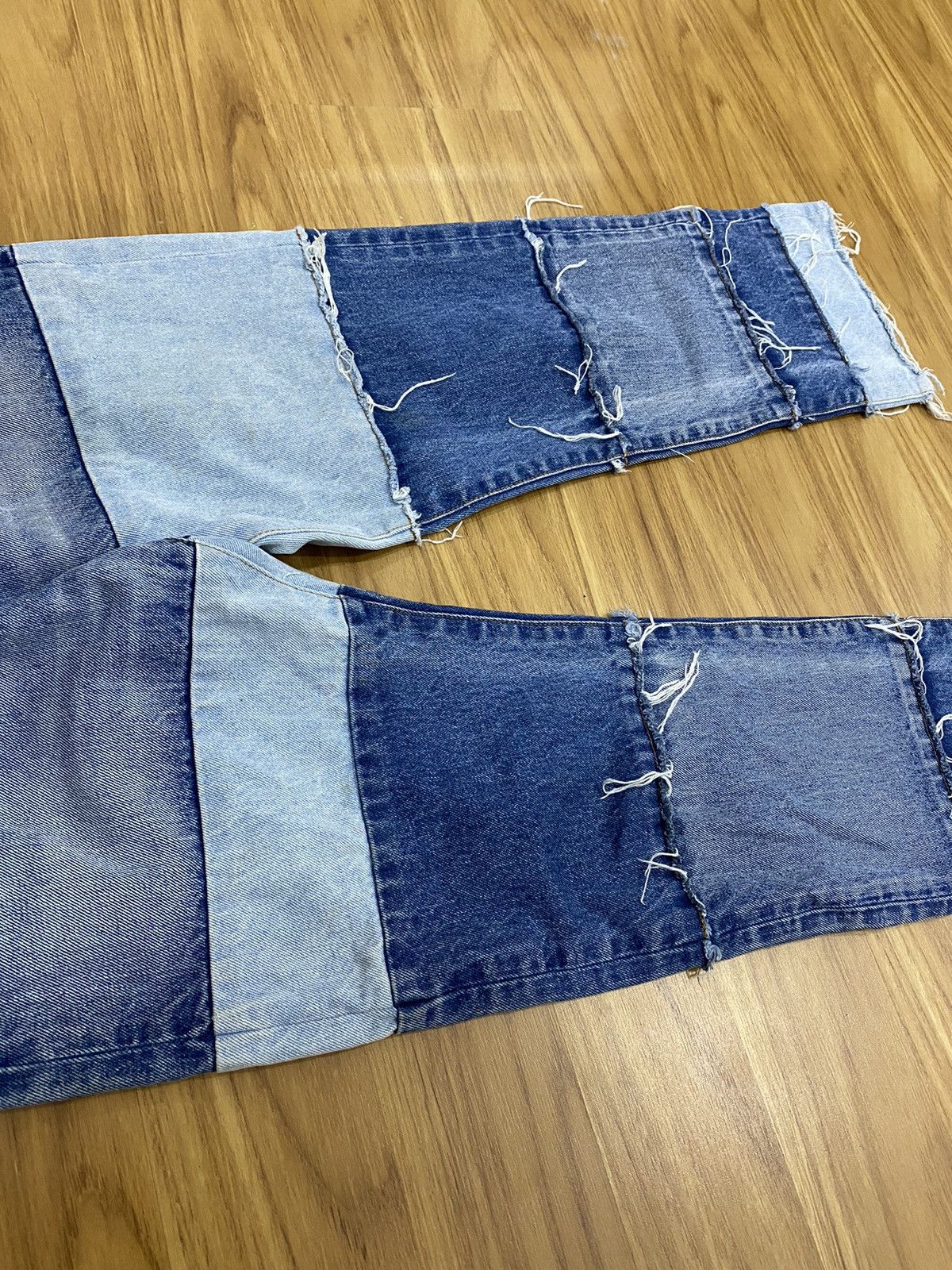 Hysteric Glamour Moussy Hagi Patchwork Jeans Size US 28 / EU 44 - 5 Thumbnail