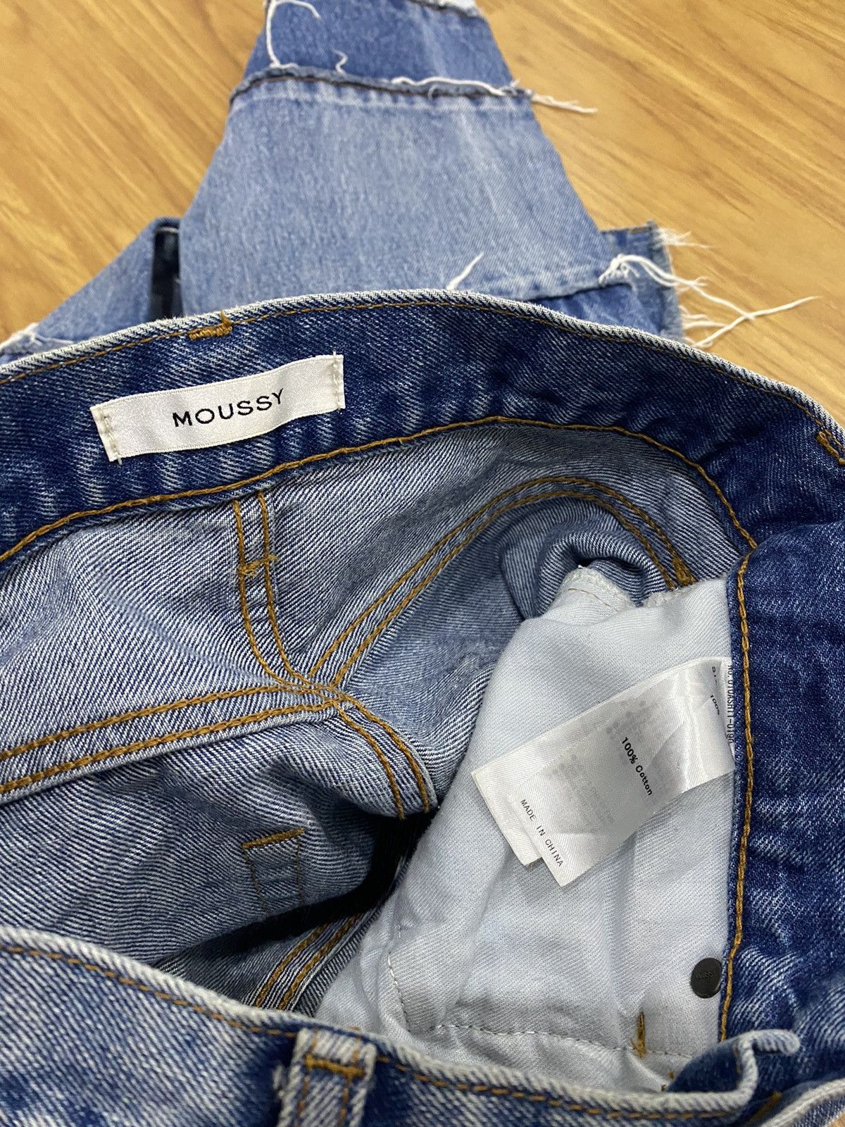 Hysteric Glamour Moussy Hagi Patchwork Jeans Size US 28 / EU 44 - 7 Thumbnail