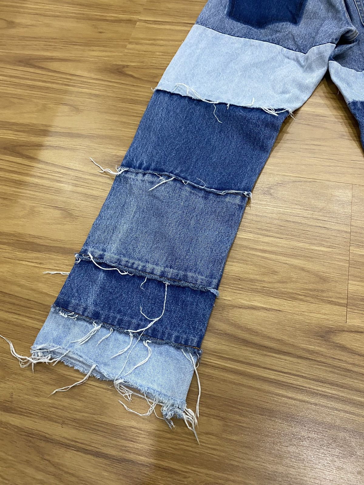 Hysteric Glamour Moussy Hagi Patchwork Jeans Size US 28 / EU 44 - 8 Thumbnail