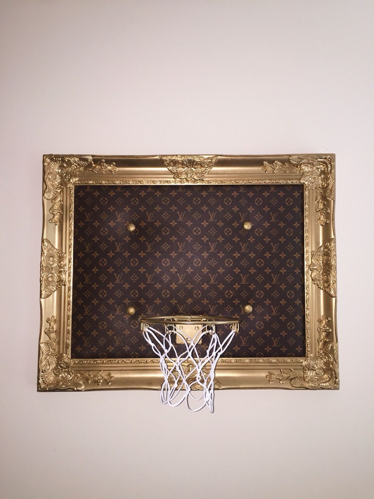 vuitton framed basketball