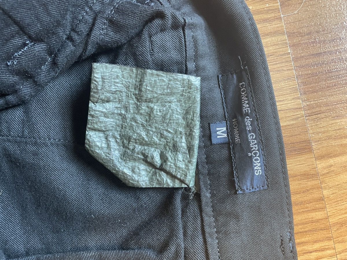 Comme des Garcons Homme Comme Des Garcons Homme Pants Navy Cotton Linen Chino M Size US 32 / EU 48 - 4 Thumbnail