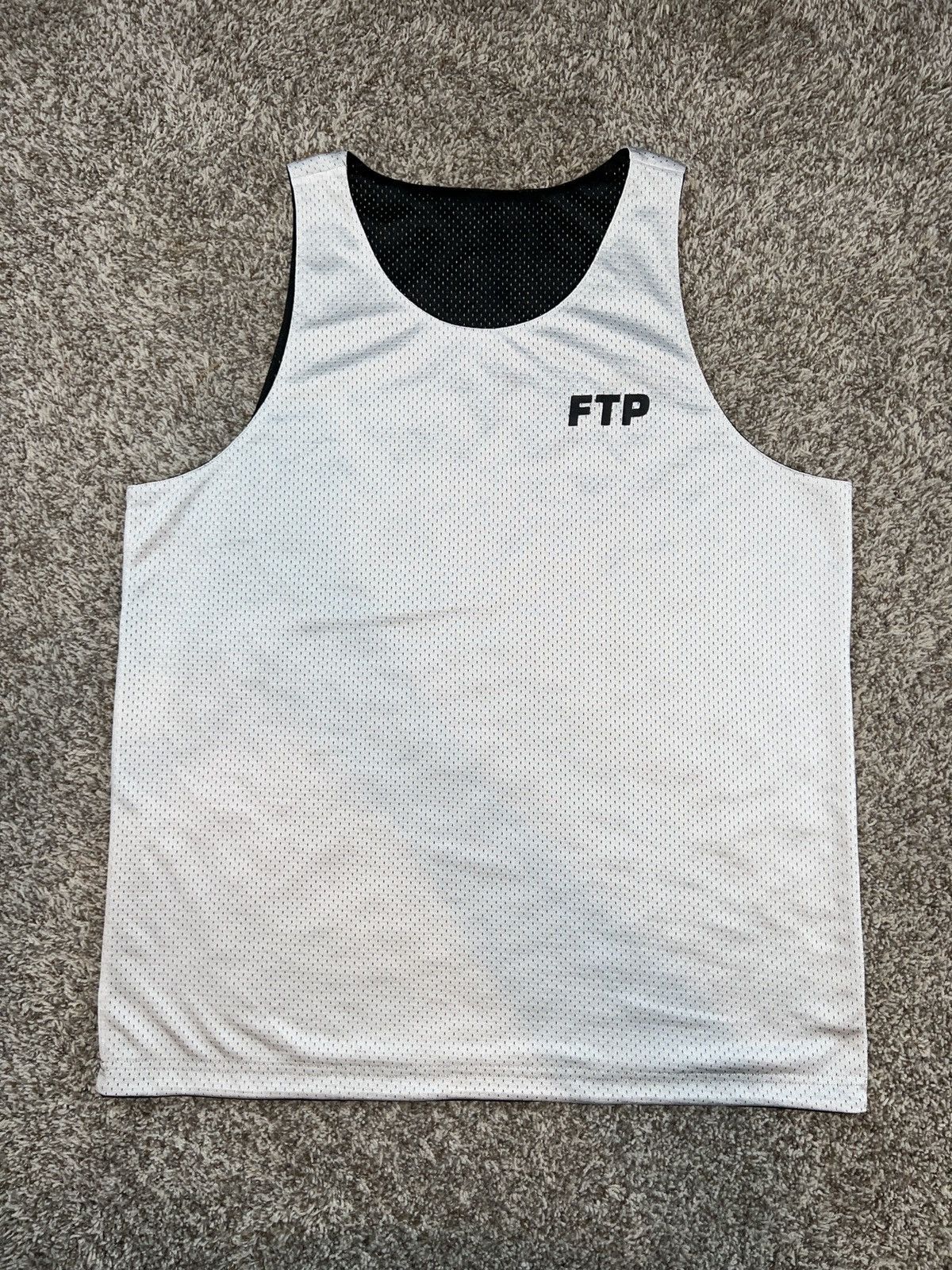 FUCK THE POPULATION FTP reversible Basketball jersey