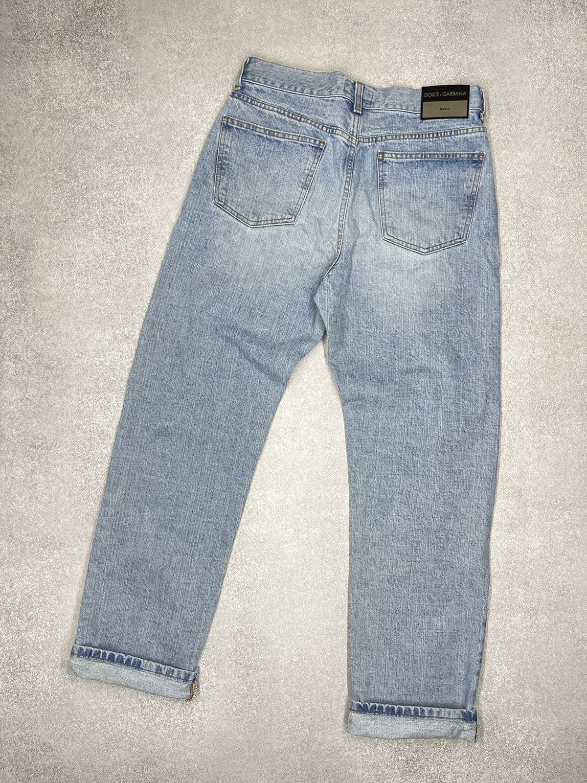 Vintage Dolce Gabbana Jeans Denim Blue Italy Designer