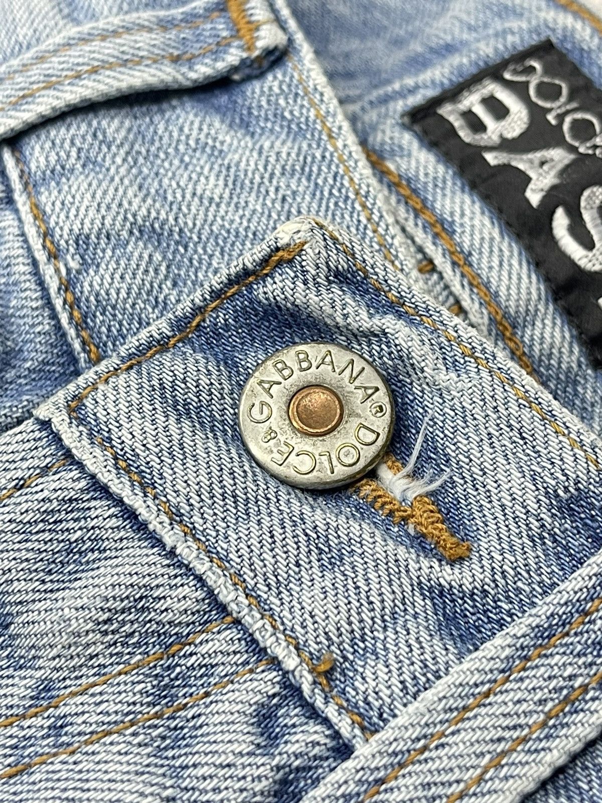 Dolce & Gabbana Vintage Dolce Gabbana Jeans Denim Blue Italy Designer Size US 34 / EU 50 - 9 Thumbnail