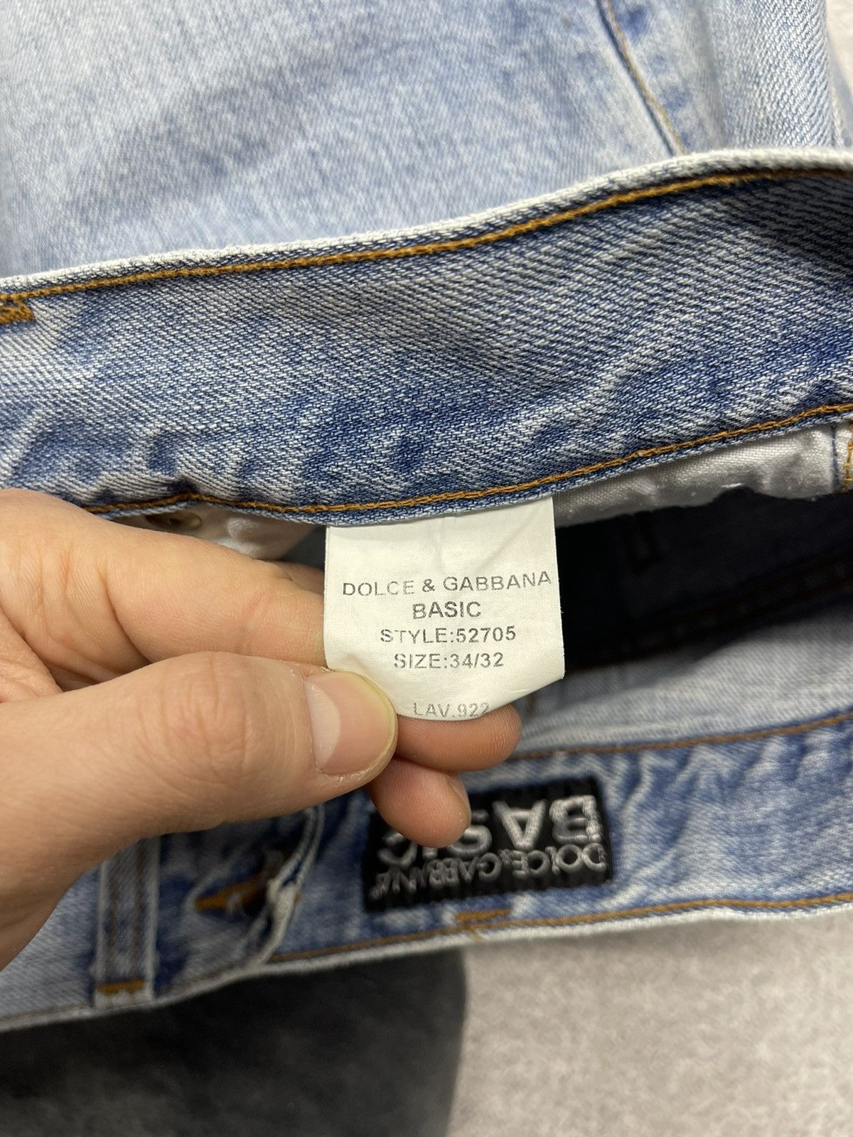 Dolce & Gabbana Vintage Dolce Gabbana Jeans Denim Blue Italy Designer Size US 34 / EU 50 - 11 Thumbnail