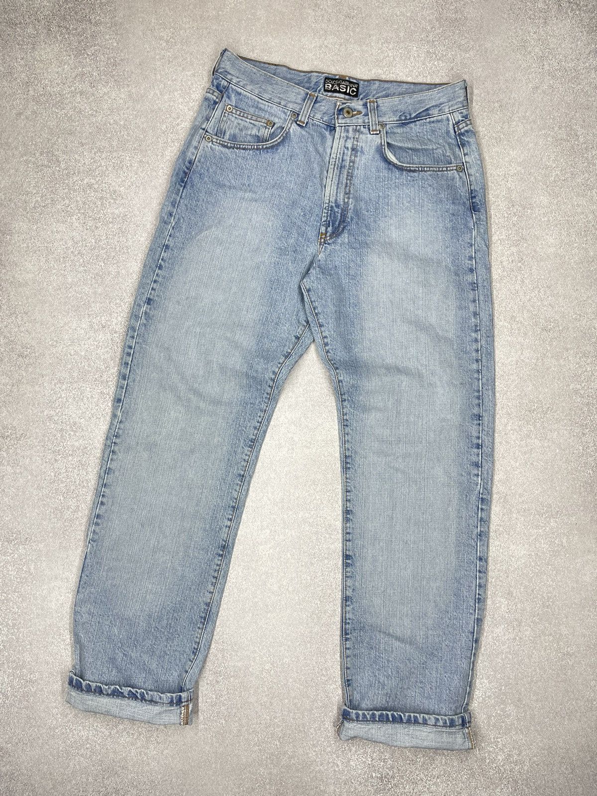 Dolce & Gabbana Vintage Dolce Gabbana Jeans Denim Blue Italy Designer Size US 34 / EU 50 - 4 Thumbnail