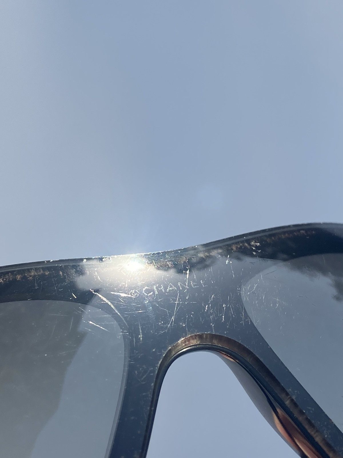 Chanel Chanel 6009 Black Shield Sunglasses Size ONE SIZE - 24 Thumbnail