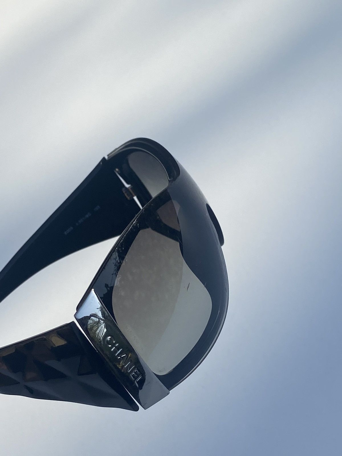 Chanel Chanel 6009 Black Shield Sunglasses Size ONE SIZE - 23 Thumbnail