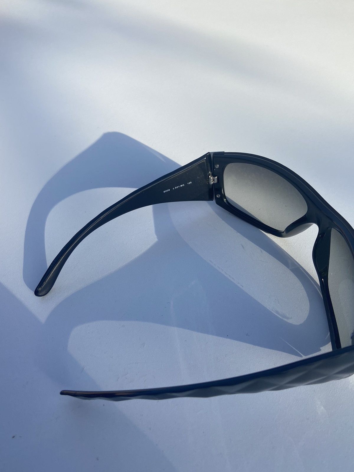 Chanel Chanel 6009 Black Shield Sunglasses Size ONE SIZE - 12 Thumbnail
