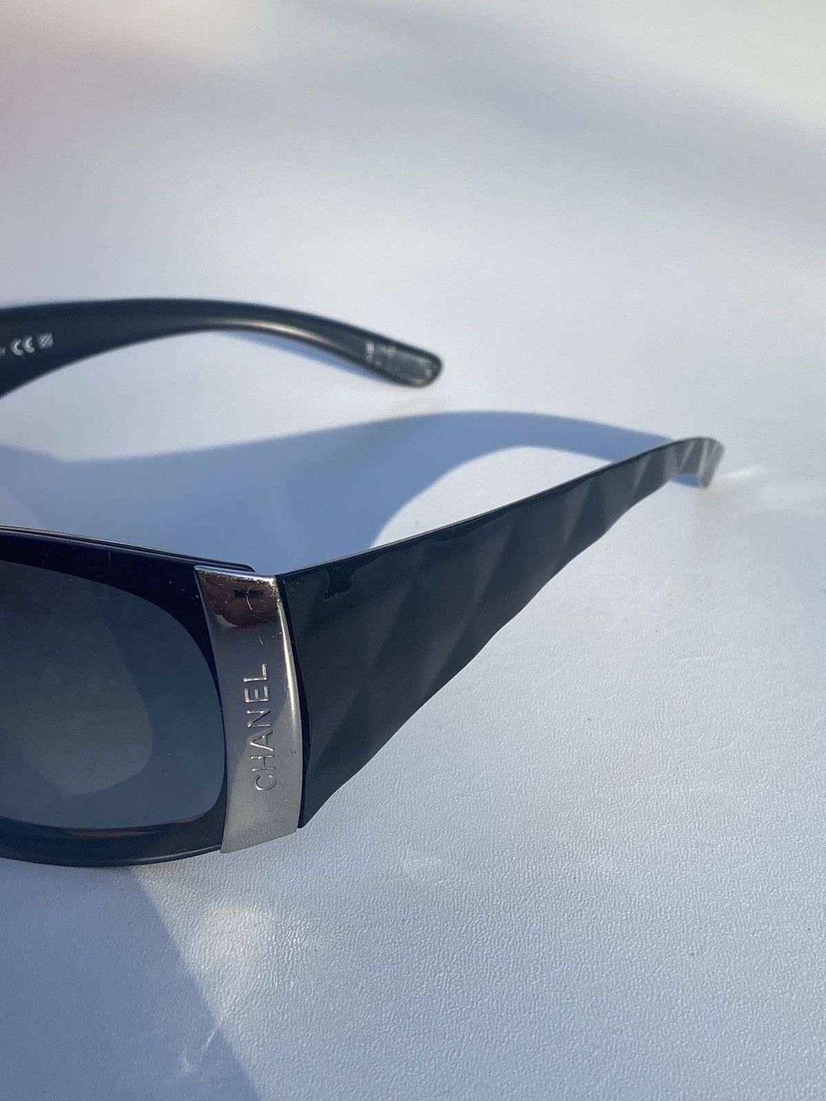 Chanel Chanel 6009 Black Shield Sunglasses Size ONE SIZE - 4 Thumbnail
