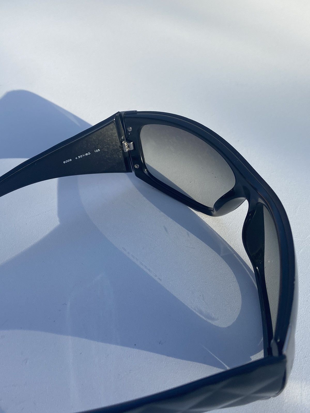 Chanel Chanel 6009 Black Shield Sunglasses Size ONE SIZE - 13 Thumbnail