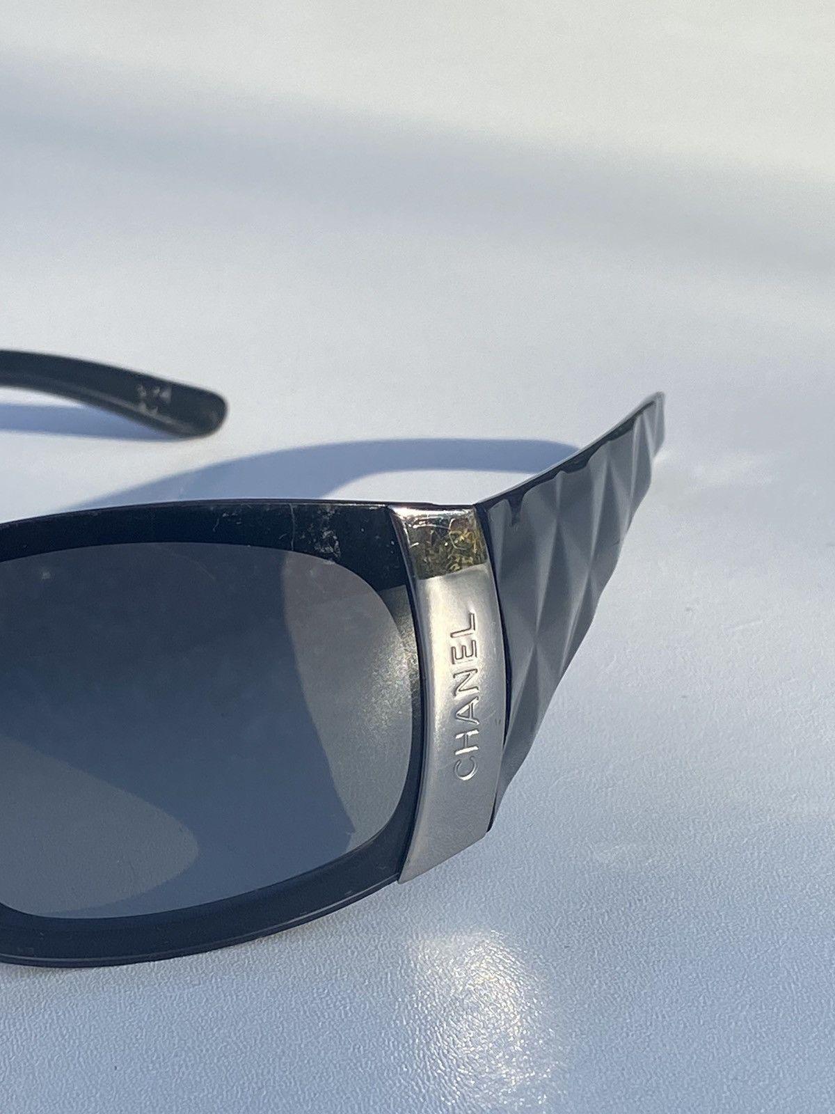Chanel Chanel 6009 Black Shield Sunglasses Size ONE SIZE - 9 Thumbnail