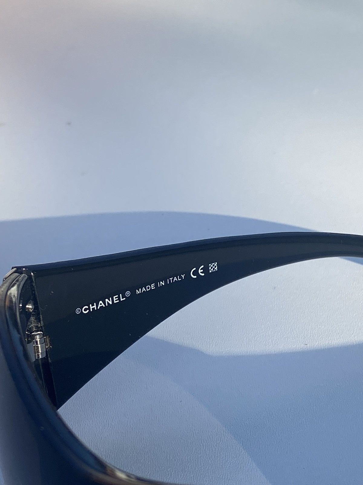 Chanel Chanel 6009 Black Shield Sunglasses Size ONE SIZE - 6 Thumbnail