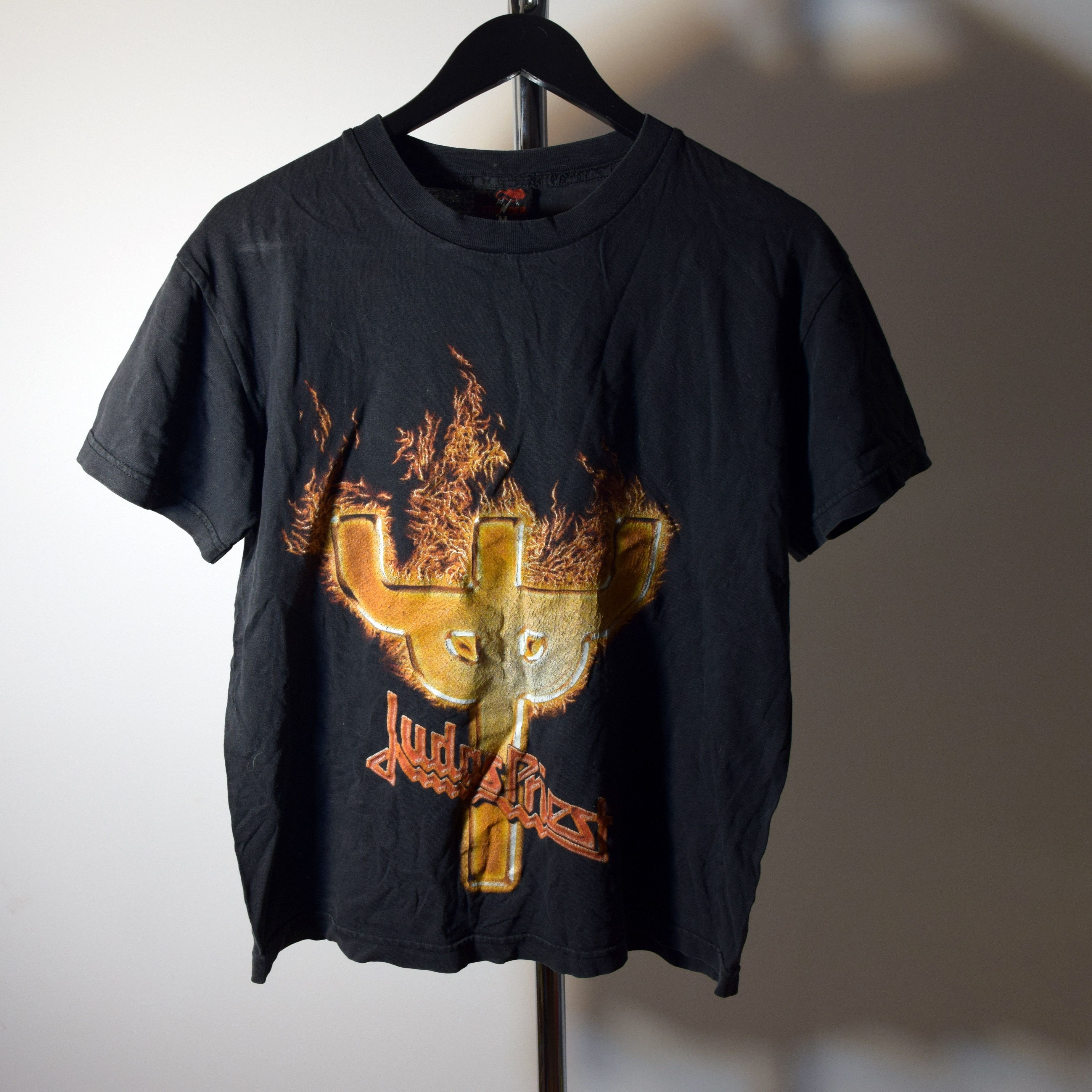 Band Tees × The Rolling Stones 80s 90s Vintage OG JUDAS PRIEST MUSIC BAND T-SHIRT M Size US M / EU 48-50 / 2 - 4 Thumbnail