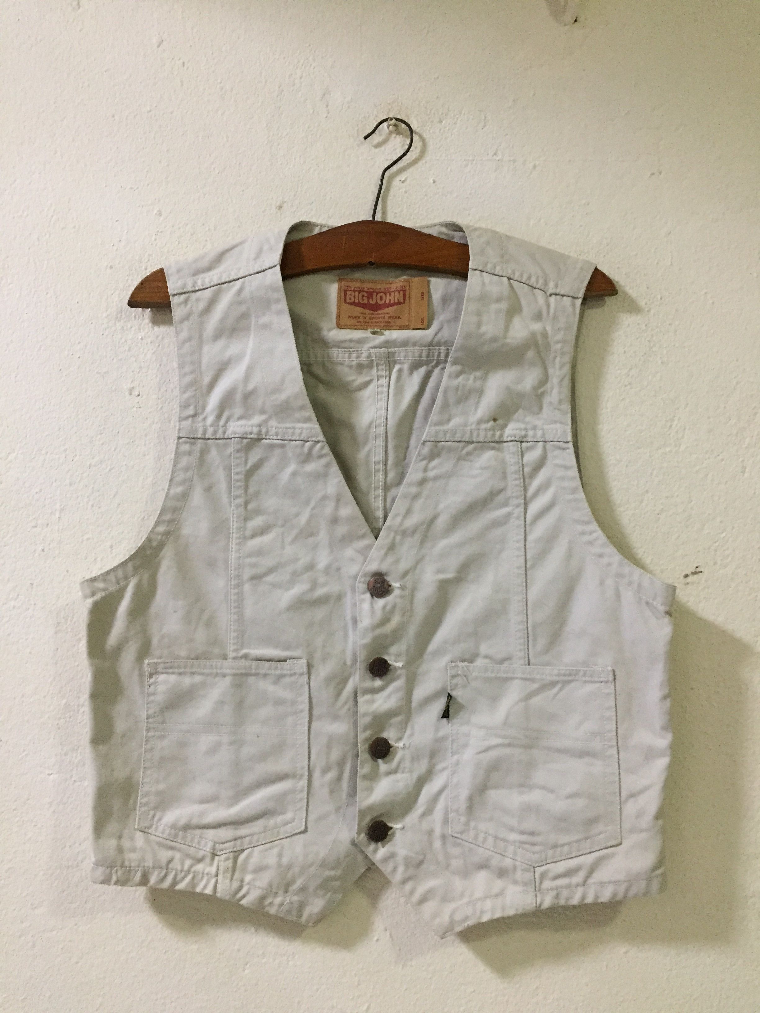 Big John Vintage Big John Vest Size US S / EU 44-46 / 1 - 1 Thumbnail