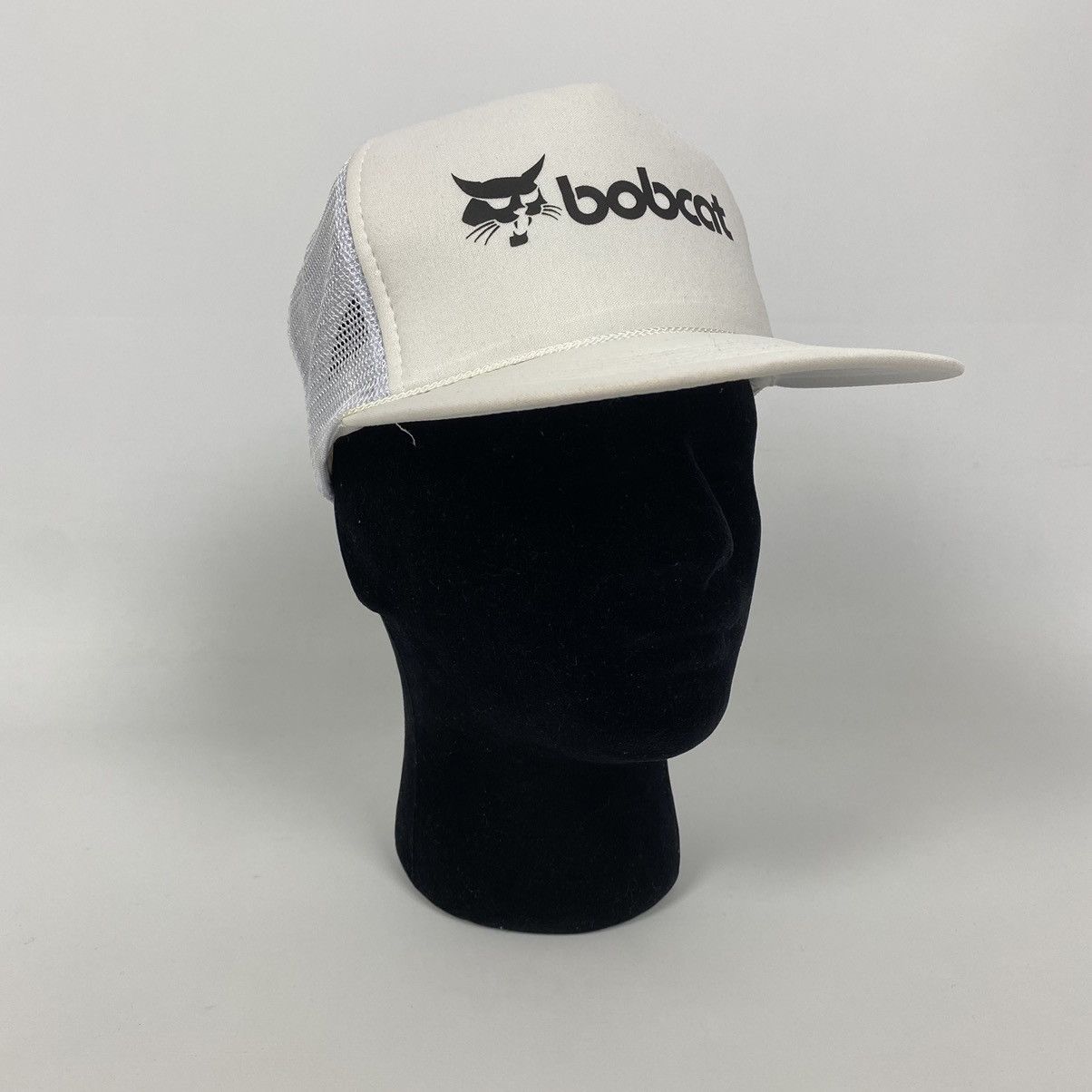 1990’s Vintage Bobcat Trucks Co. Foam Trucker Snapback Cap
