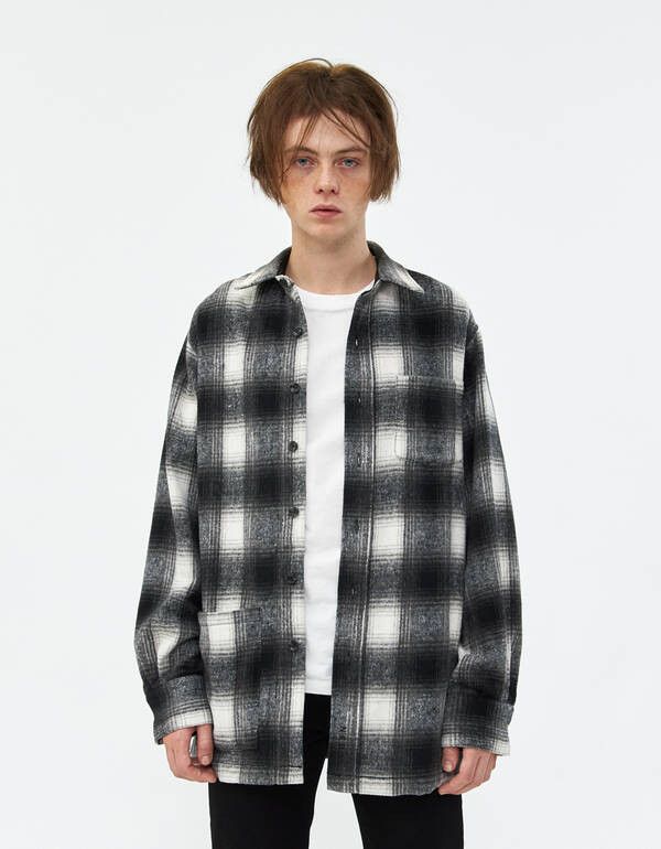 Need Supply Daniel Flannel Overshirt Size US M / EU 48-50 / 2 - 1 Thumbnail