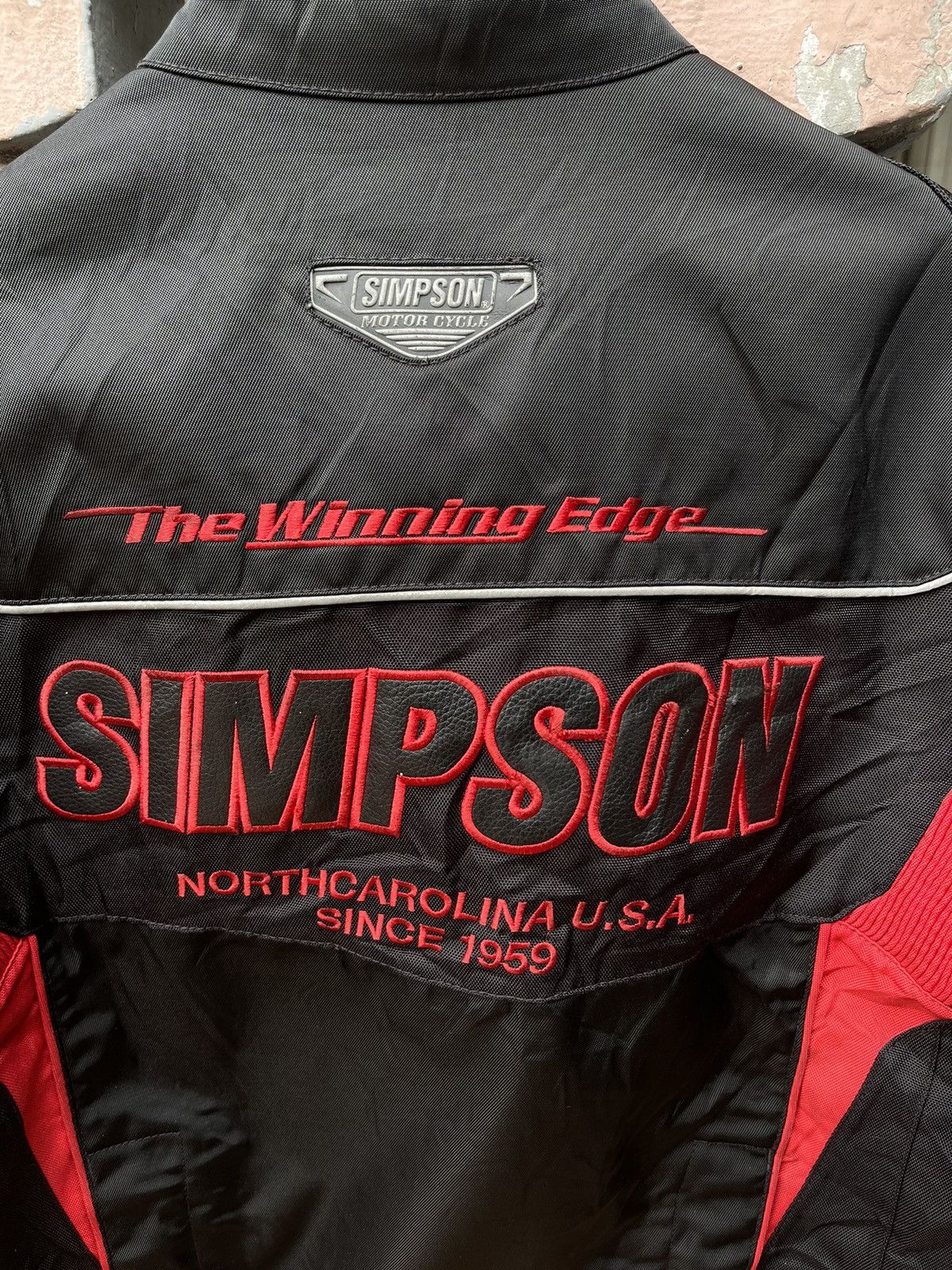 STEAL🔥 Simpson Motorbike USA DRAG Racing Jacket