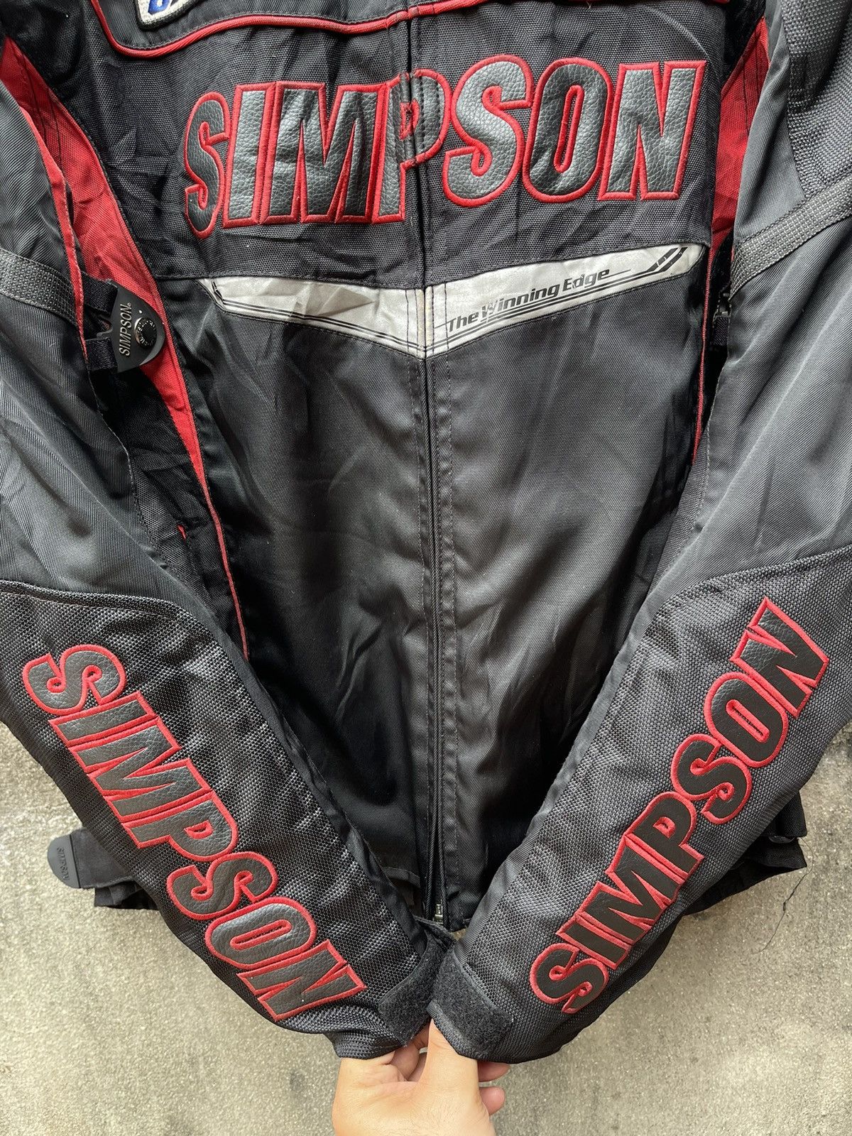 STEAL🔥 Simpson Motorbike USA DRAG Racing Jacket