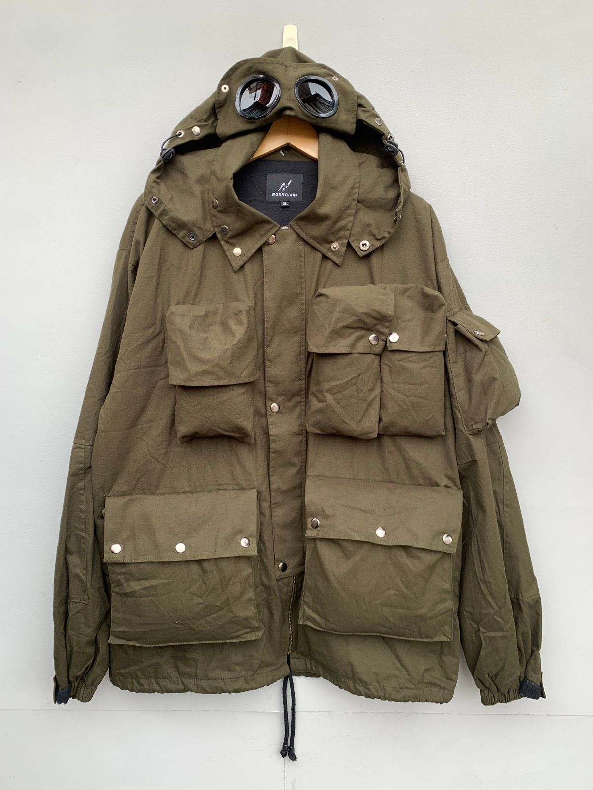 Vintage Goggle Jacket by Worryland Look Like CP Company Mille Miglia ...