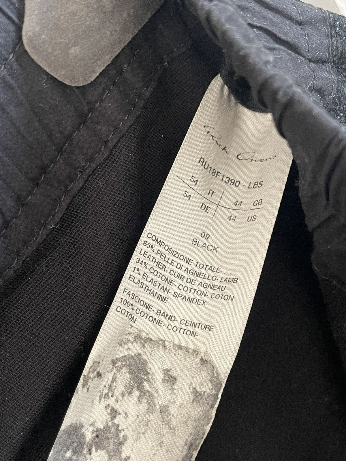Rick Owens Rick Owens Blister leather cargo jog Size US 34 / EU 50 - 11 Thumbnail