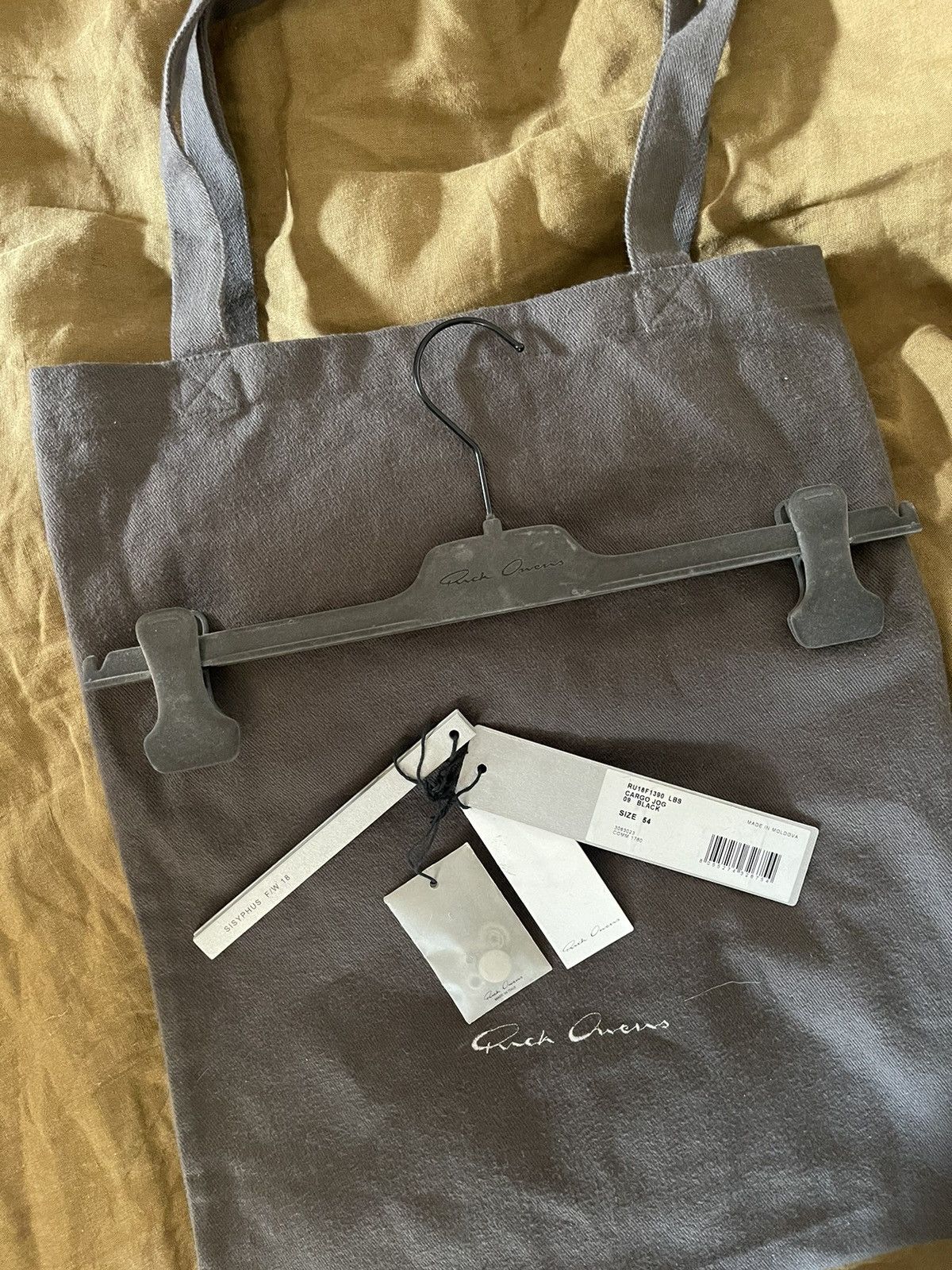 Rick Owens Rick Owens Blister leather cargo jog Size US 34 / EU 50 - 12 Thumbnail