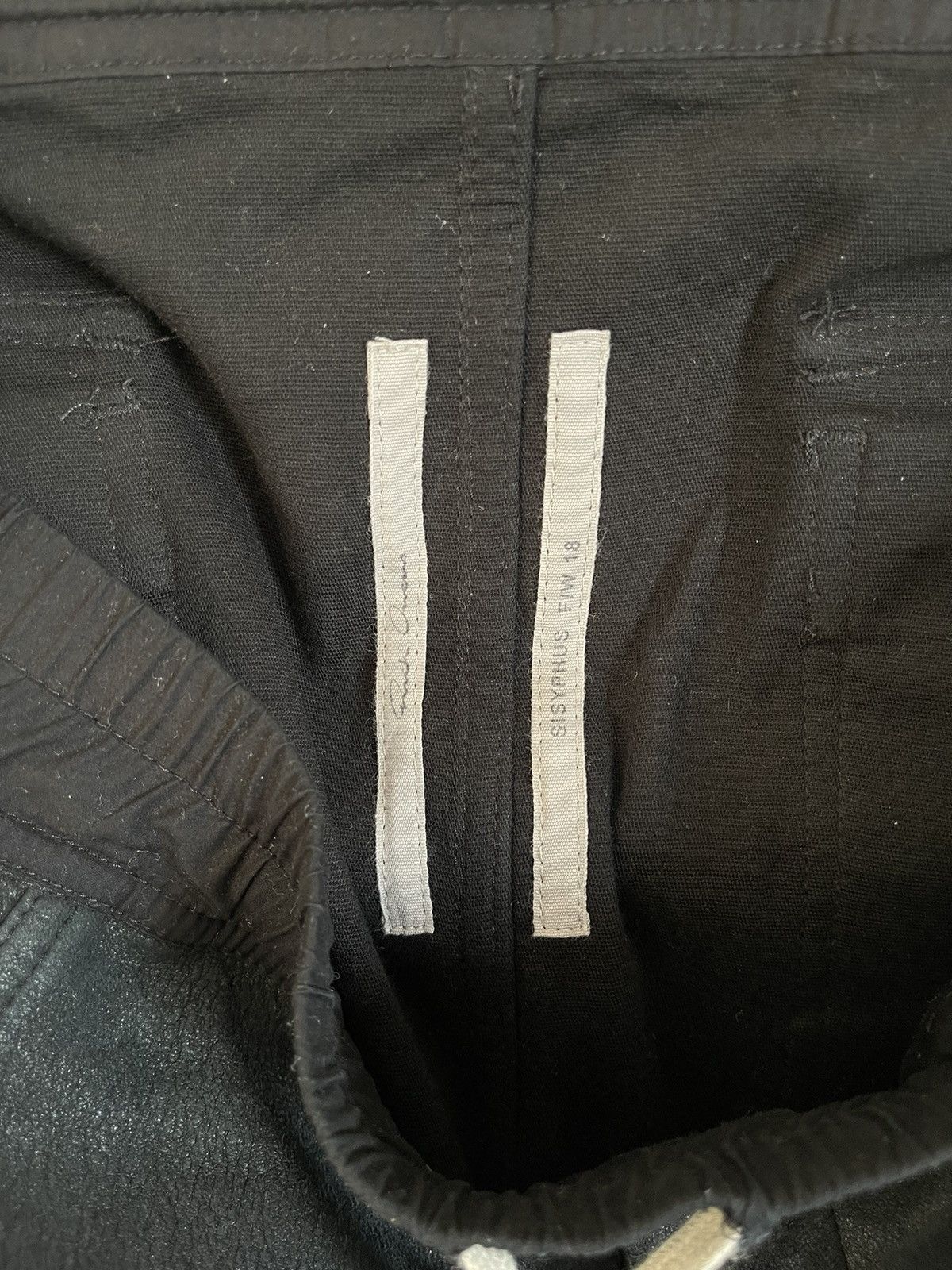 Rick Owens Rick Owens Blister leather cargo jog Size US 34 / EU 50 - 10 Thumbnail
