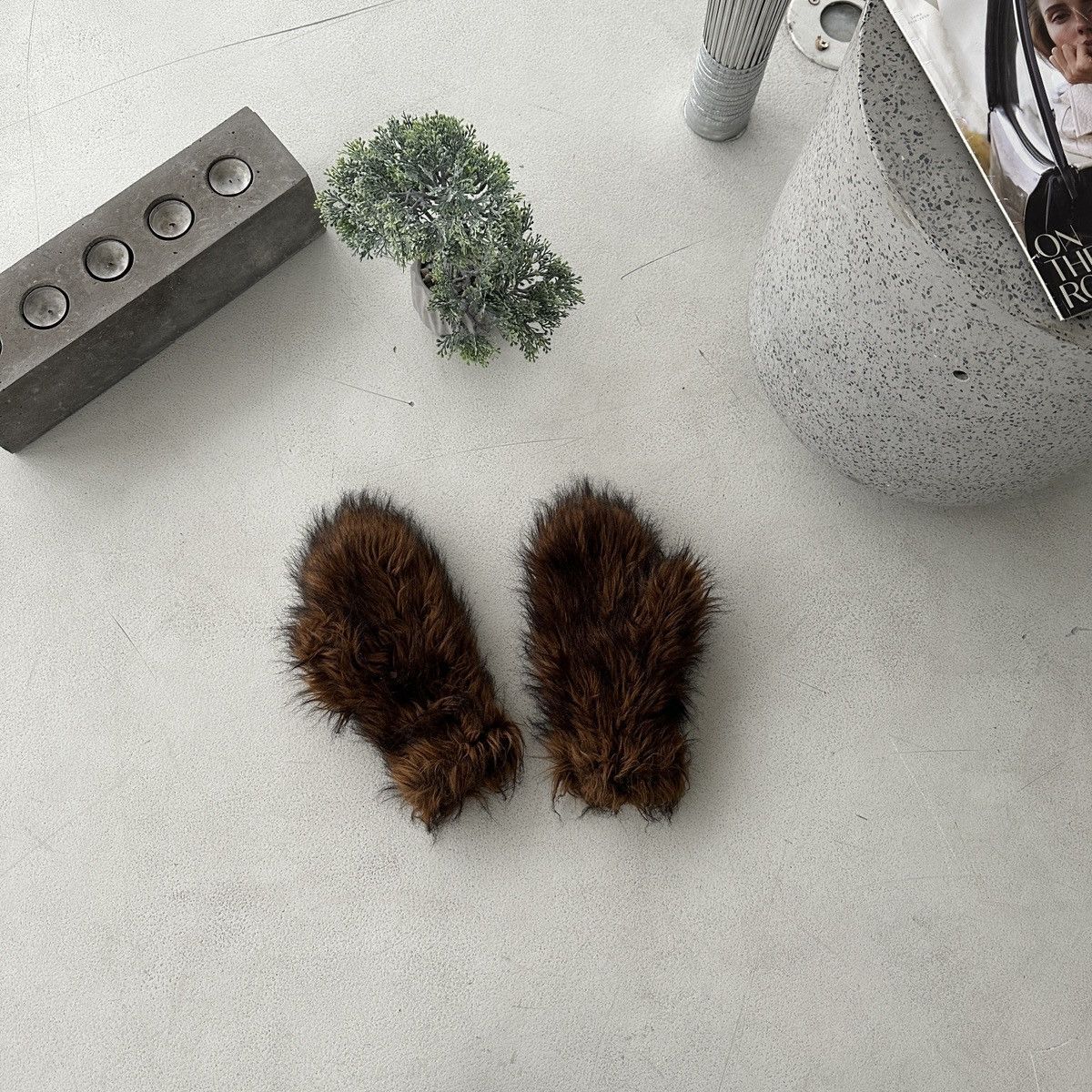 Japanese Brand × Vintage Vintage Faux Fur Gloves Size ONE SIZE - 4 Thumbnail