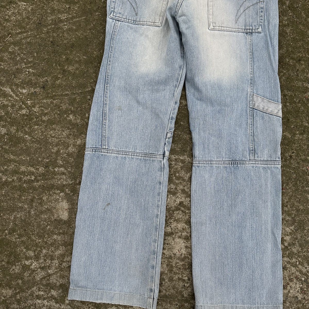 Vintage Vintage Cars Y2K Knee Denim Pants Size US 31 - 6 Thumbnail