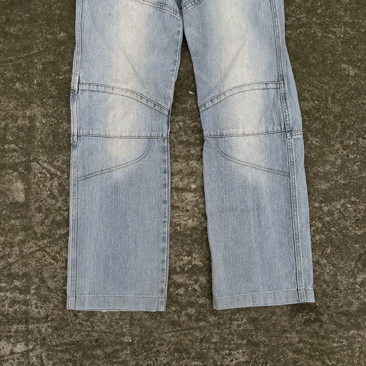 Vintage Vintage Cars Y2K Knee Denim Pants Size US 31 - 3 Thumbnail