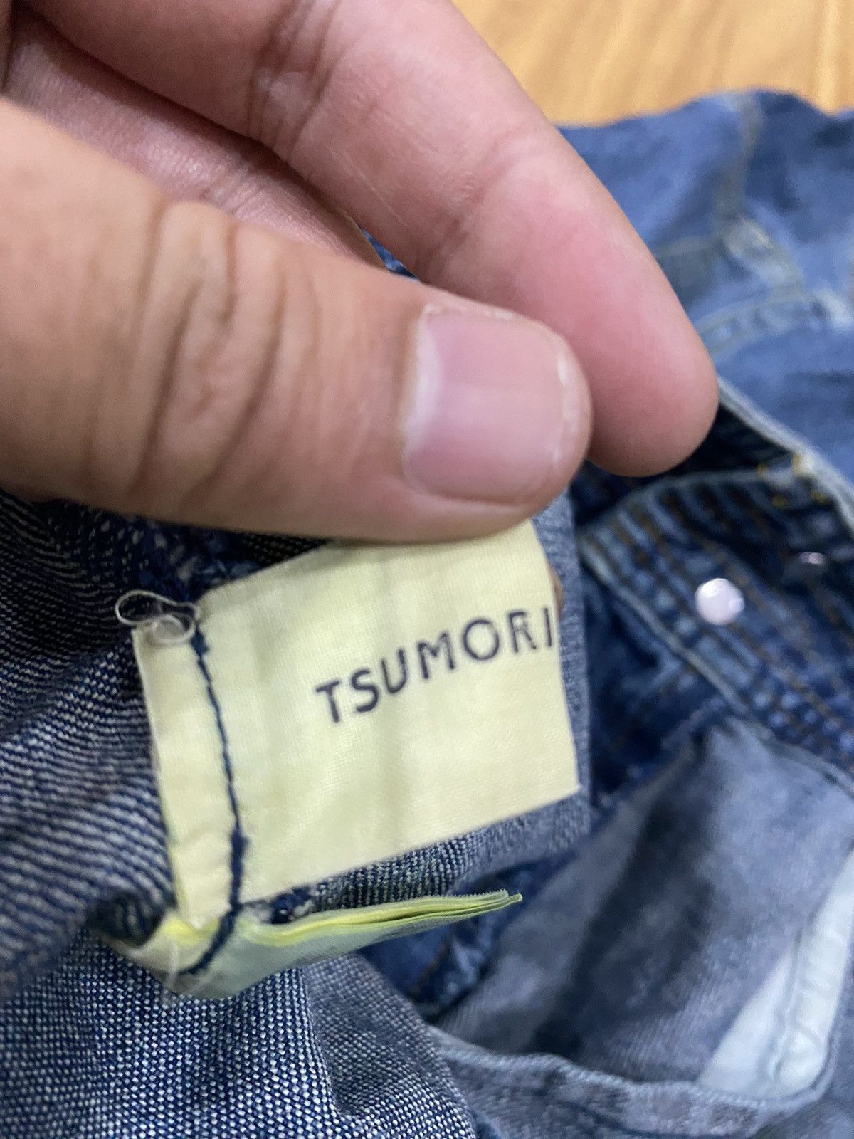 Issey Miyake Tsumori Chisato Zipper Flare Reconstructed Hybrid Denim Size US 29 - 10 Thumbnail