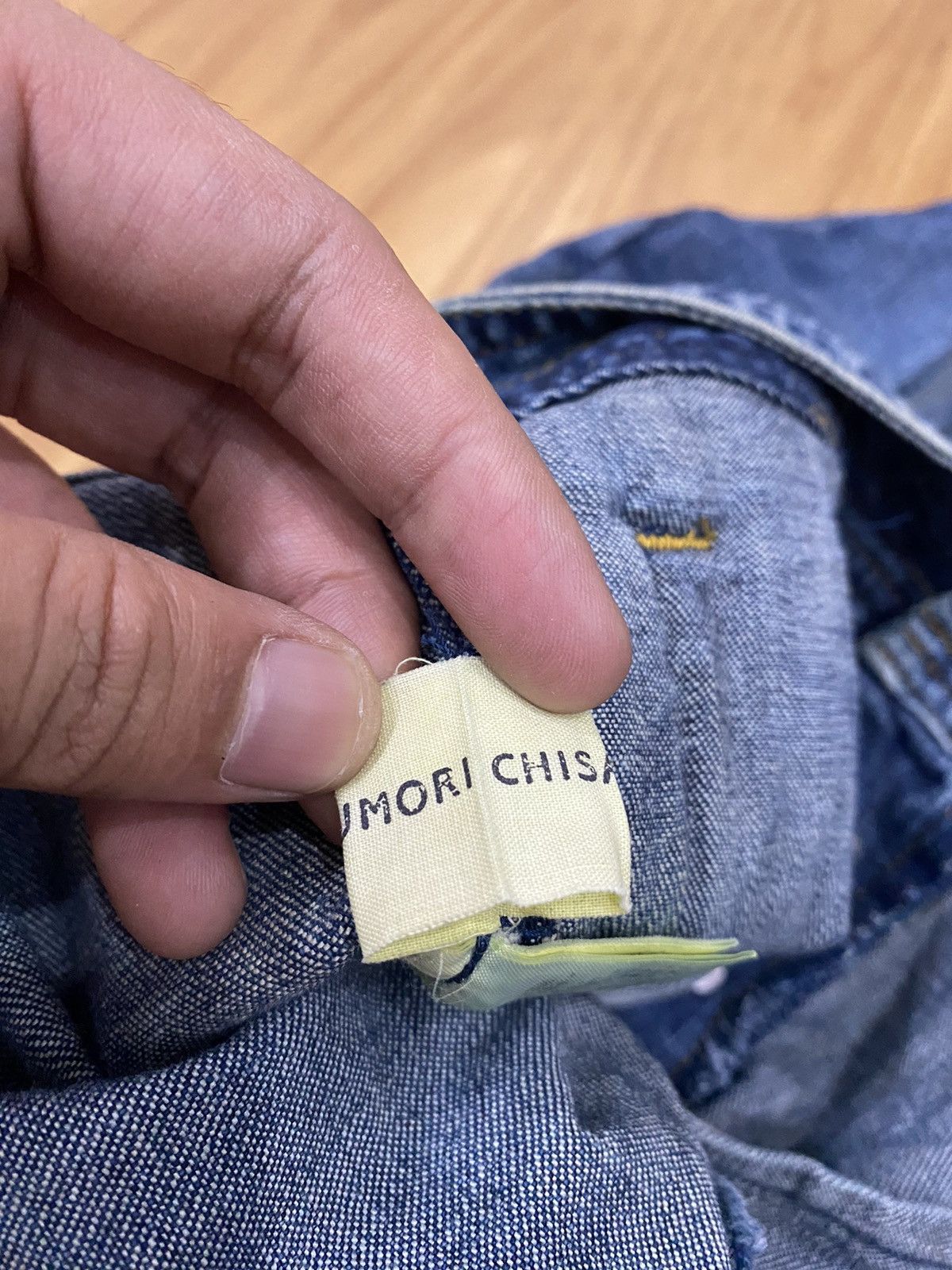 Issey Miyake Tsumori Chisato Zipper Flare Reconstructed Hybrid Denim Size US 29 - 9 Thumbnail