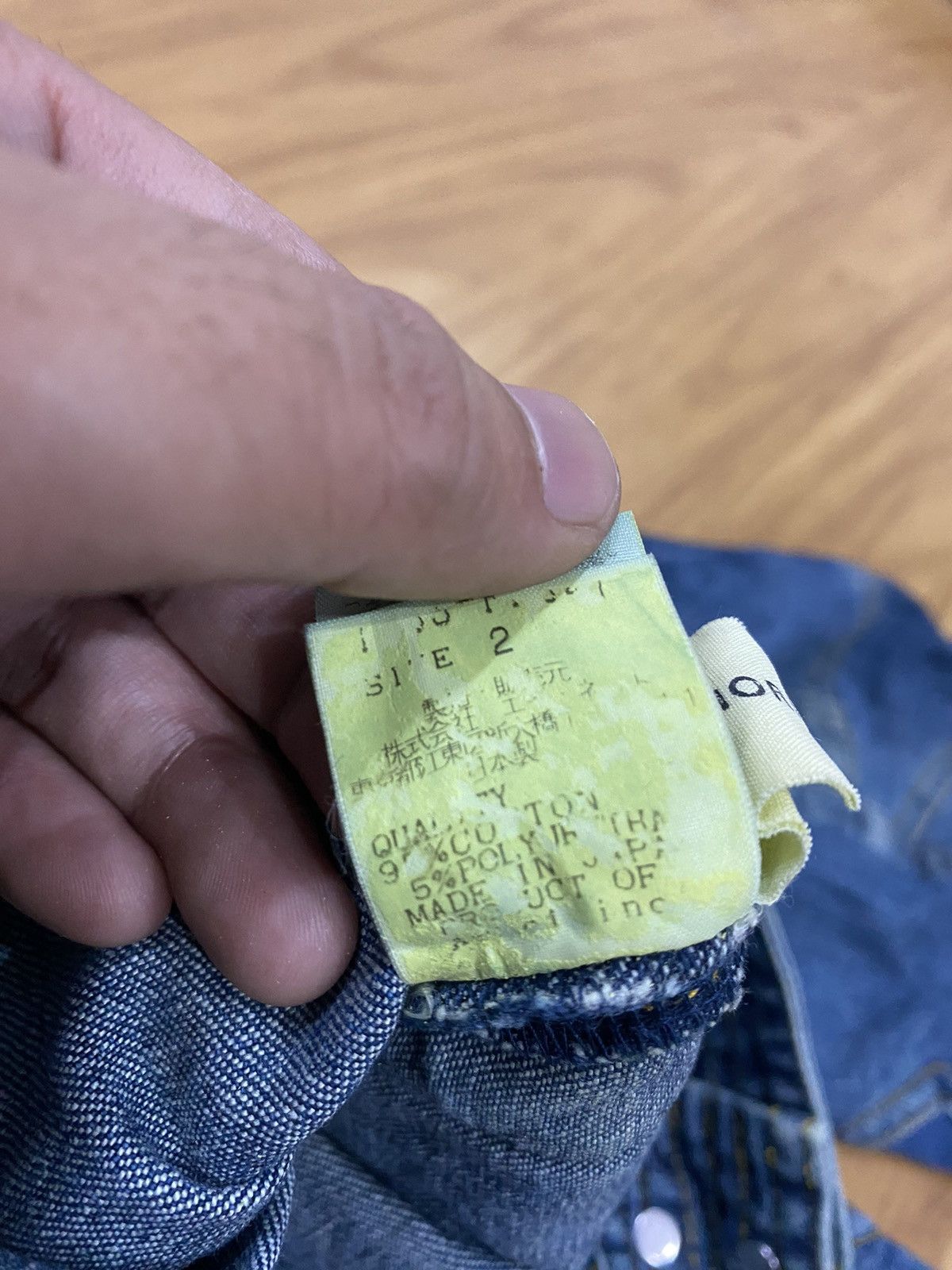 Issey Miyake Tsumori Chisato Zipper Flare Reconstructed Hybrid Denim Size US 29 - 12 Thumbnail