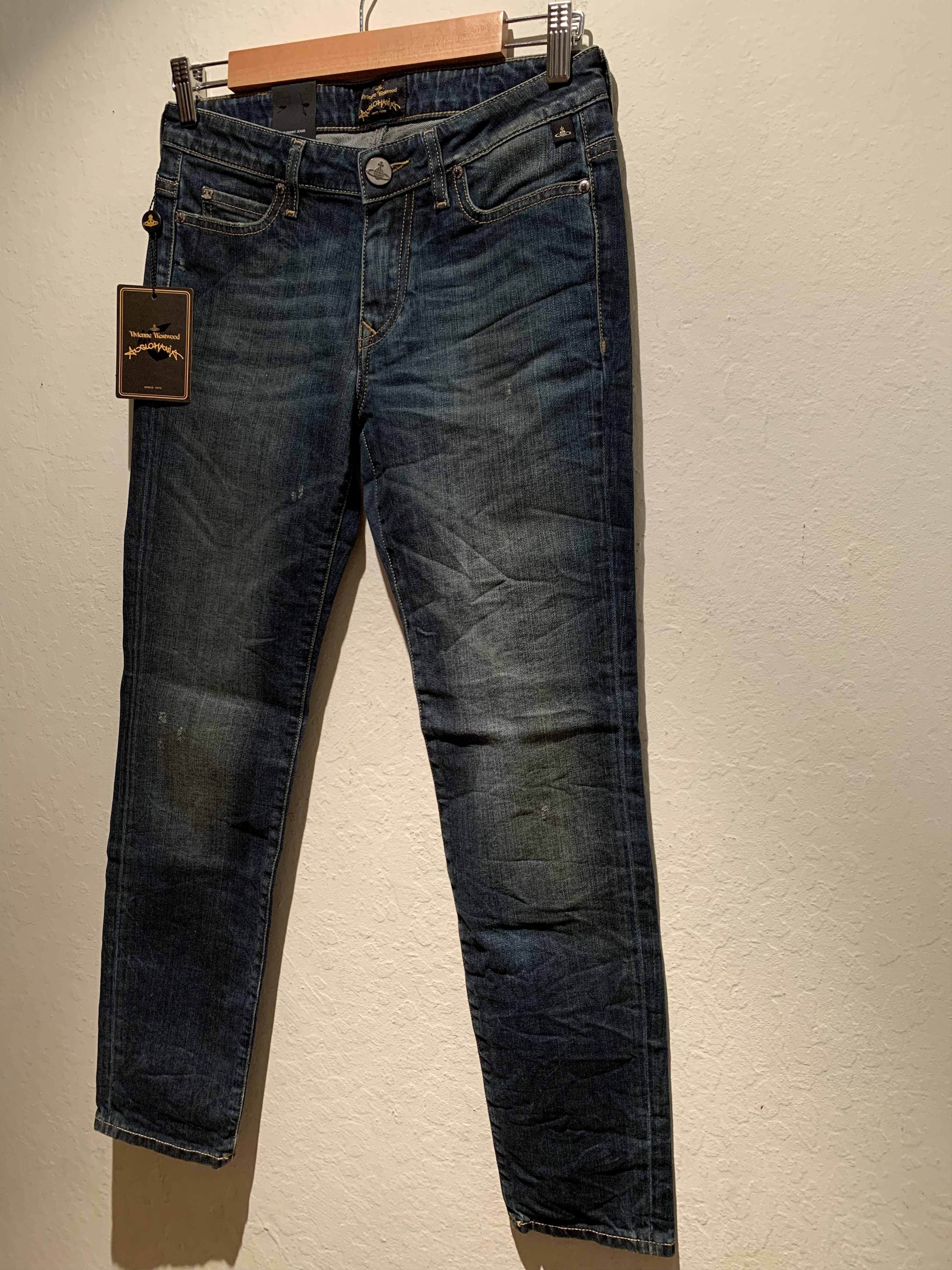 *RARE* Vintage New Vivienne Westwood Anglomania Denim Jeans