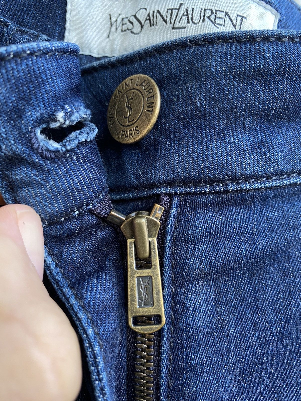 Yves Saint Laurent 32x30 YSL Jeans Denim Pants Size US 32 / EU 48 - 5 Thumbnail