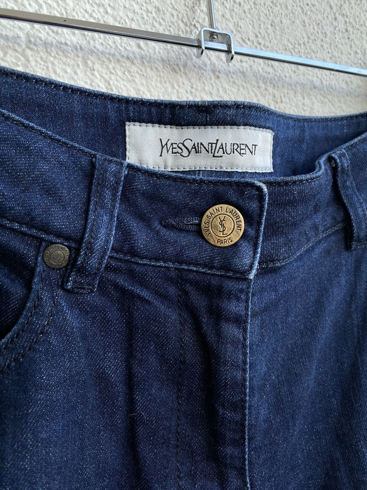 Yves Saint Laurent 32x30 YSL Jeans Denim Pants Size US 32 / EU 48 - 4 Thumbnail