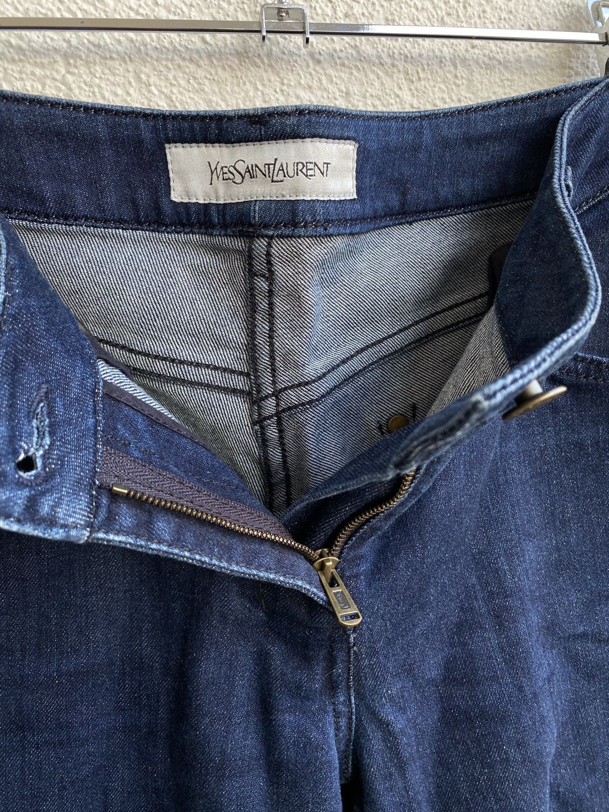 Yves Saint Laurent 32x30 YSL Jeans Denim Pants Size US 32 / EU 48 - 9 Thumbnail