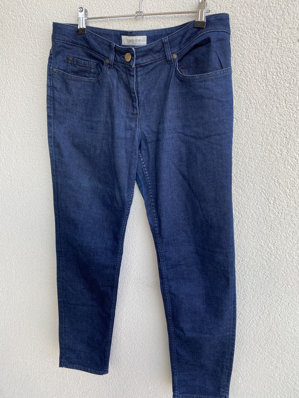 Yves Saint Laurent 32x30 YSL Jeans Denim Pants Size US 32 / EU 48 - 3 Thumbnail