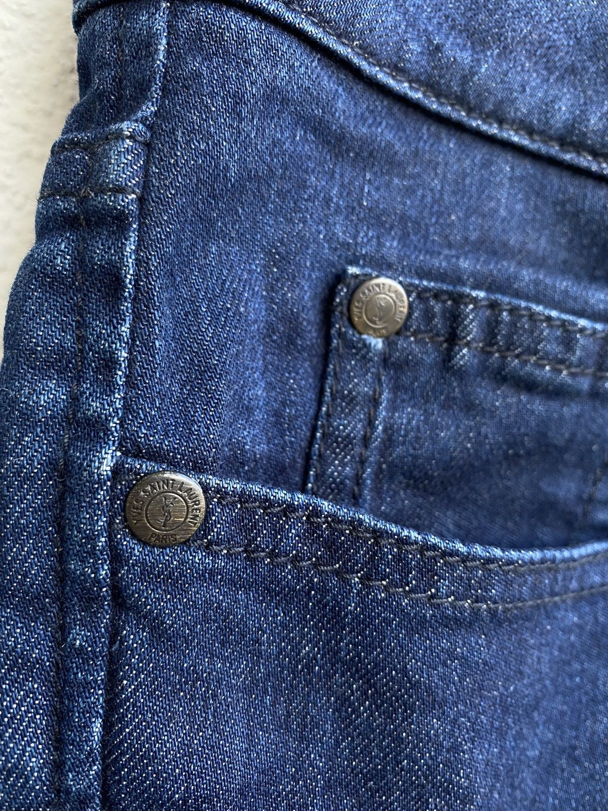 Yves Saint Laurent 32x30 YSL Jeans Denim Pants Size US 32 / EU 48 - 6 Thumbnail