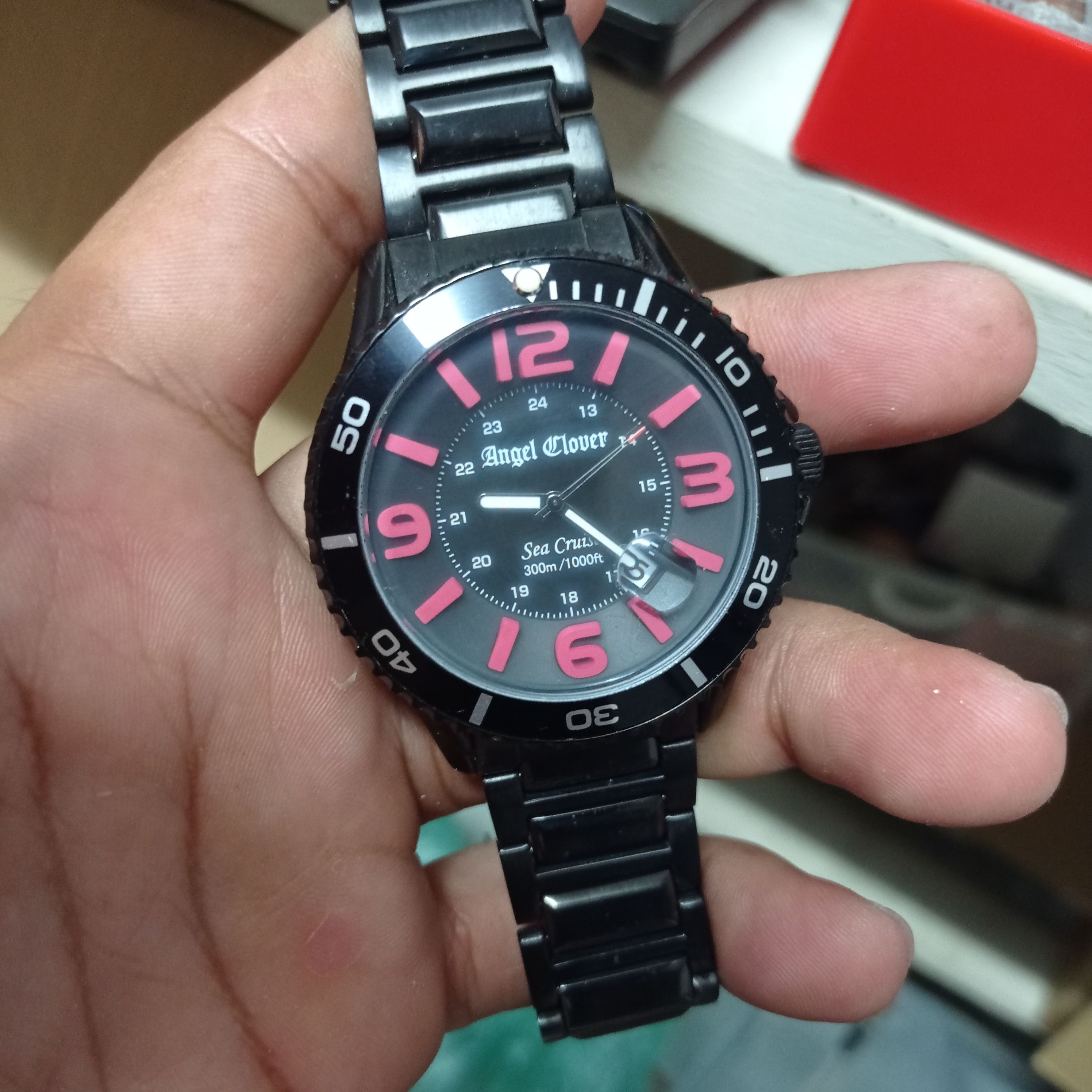 Vintage SPECIAL 💥 ANGLE CLOVER SEA CRUISE 1000 FEET WATER RESISTANT Size ONE SIZE - 12 Thumbnail