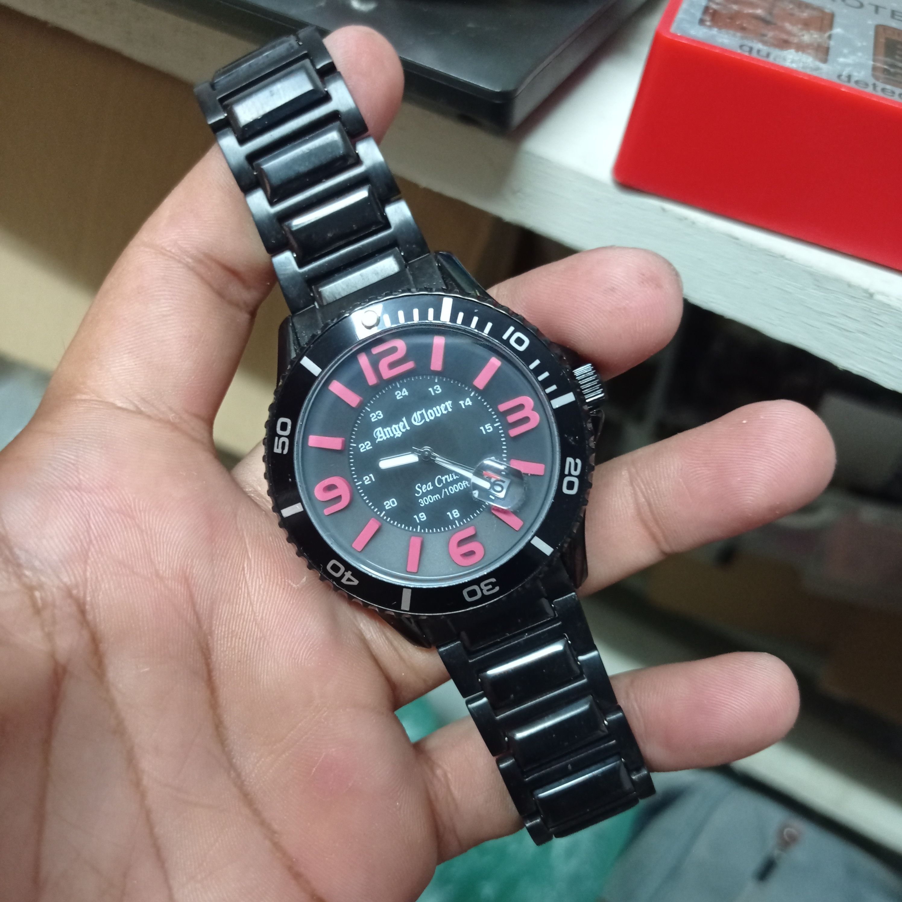 Vintage SPECIAL 💥 ANGLE CLOVER SEA CRUISE 1000 FEET WATER RESISTANT Size ONE SIZE - 13 Thumbnail