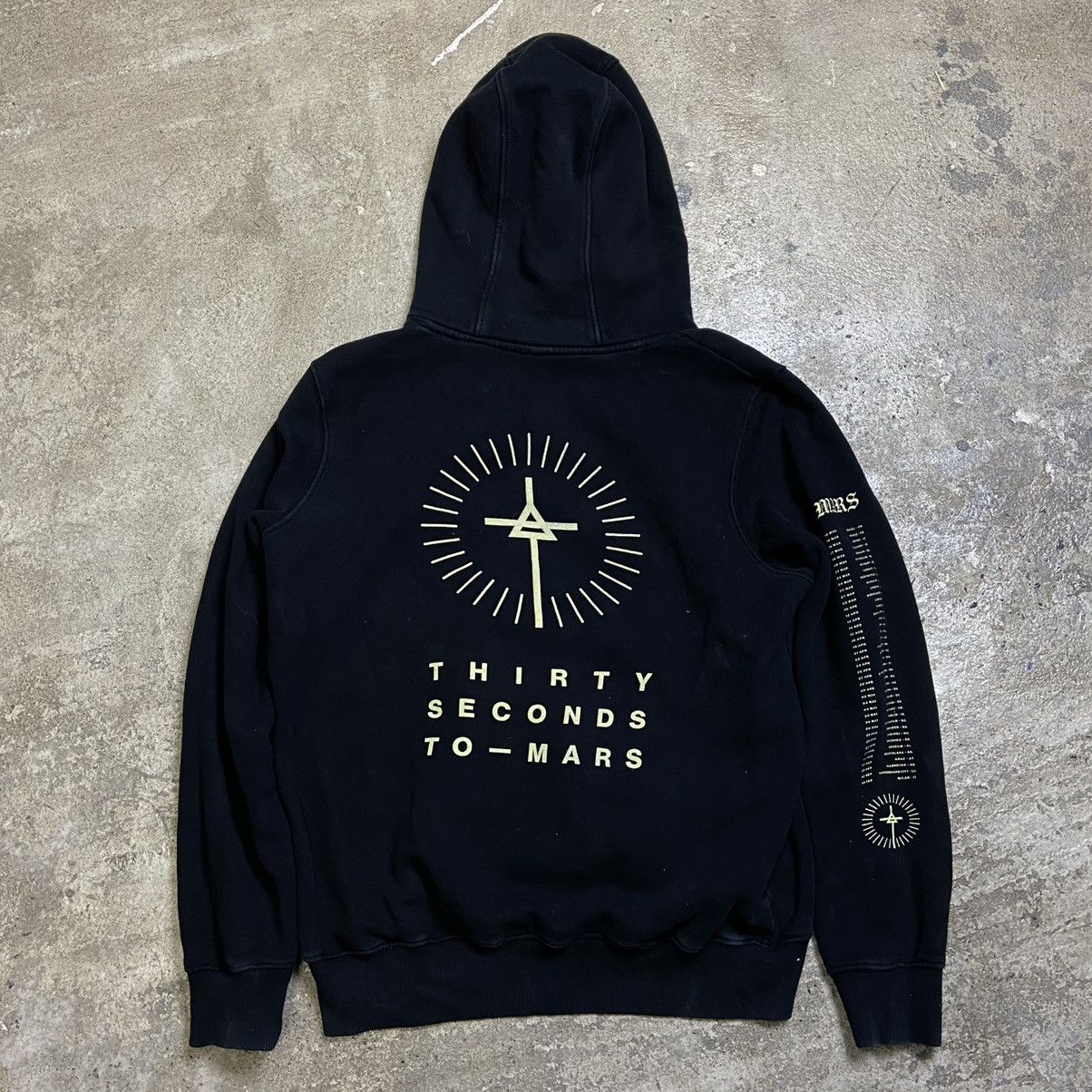 Band Tees THIRTY SECONDS TO MARS Y2K AMAZING HOODIE - № 1053 Size US L / EU 52-54 / 3 - 1 Thumbnail