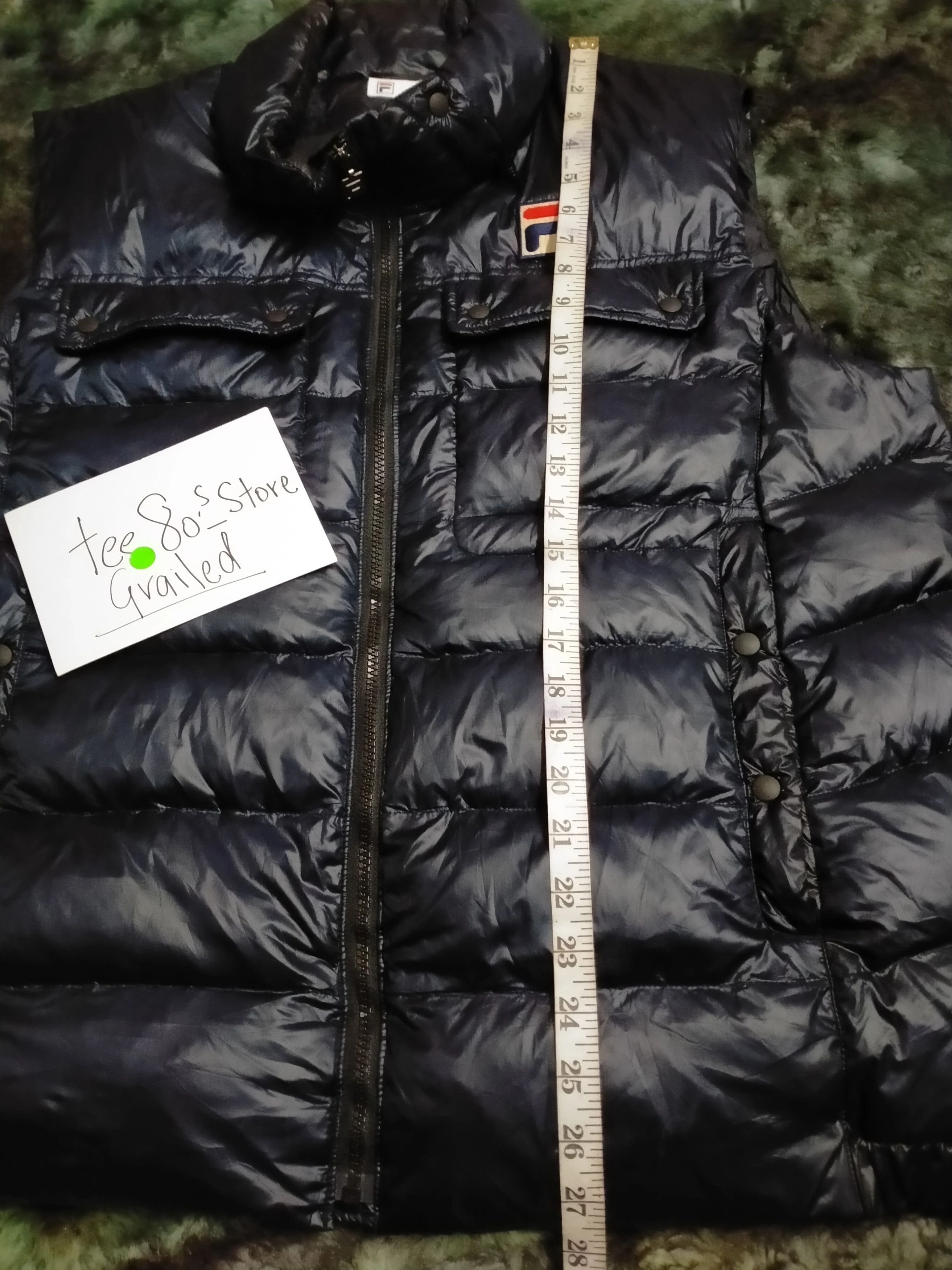 Fila Fila Down Puffer Vest Small Logo Size US XL / EU 56 / 4 - 13 Thumbnail