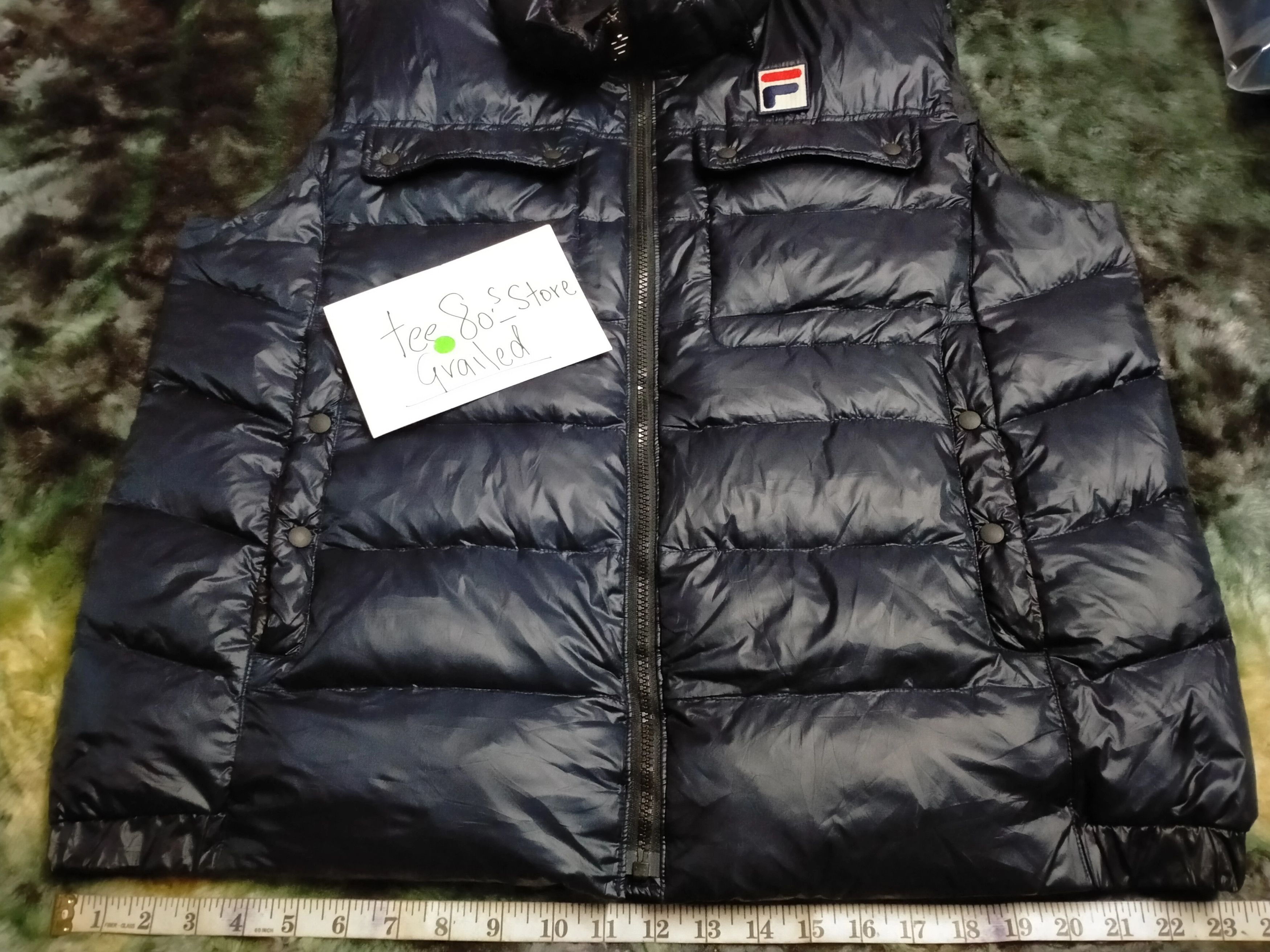 Fila Fila Down Puffer Vest Small Logo Size US XL / EU 56 / 4 - 12 Thumbnail