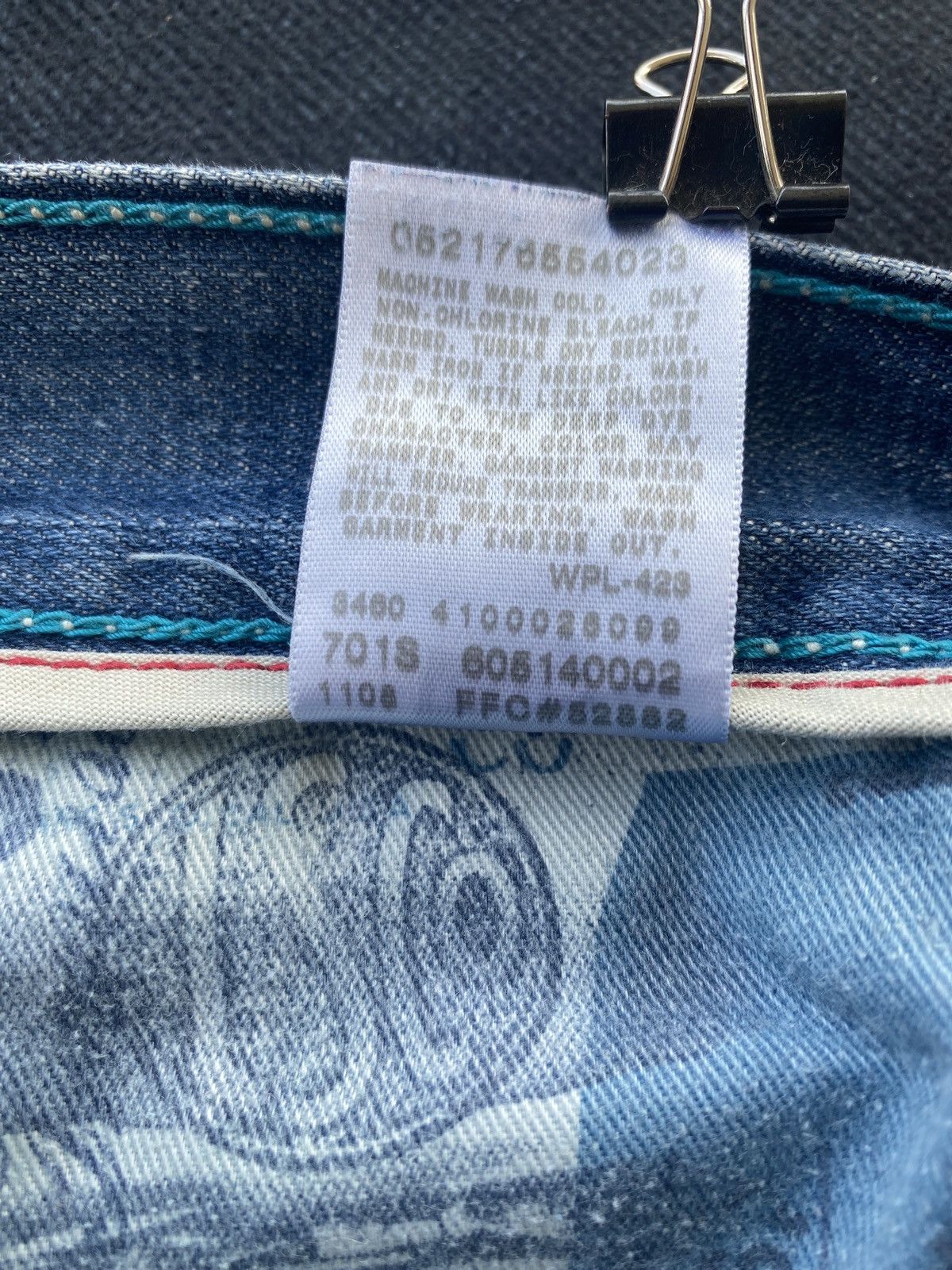 Jean × Levi's × Vintage VINTAGE LEVIS 514 BLUE WASH JEANS-J410 Size US 35 - 8 Thumbnail