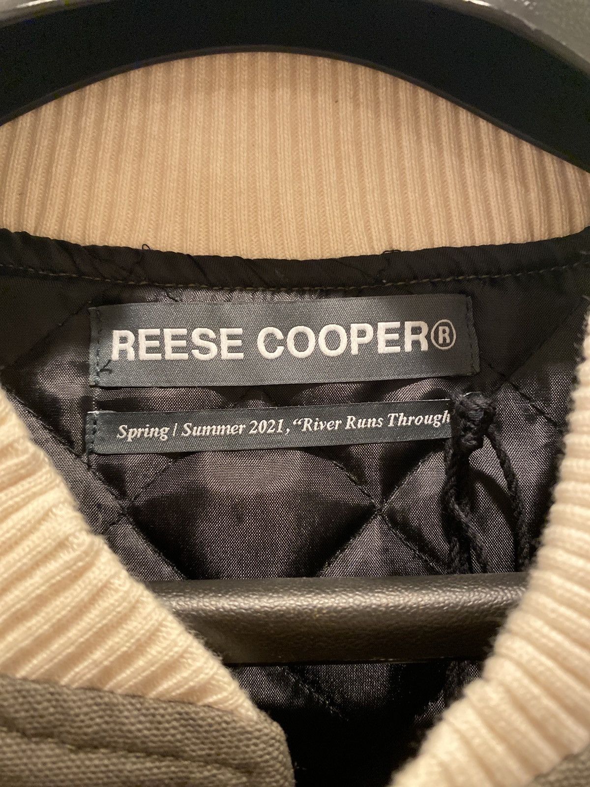 Reese Cooper Reese Cooper Duck Canvas Varsity Jacket Moss Size US M / EU 48-50 / 2 - 3 Thumbnail