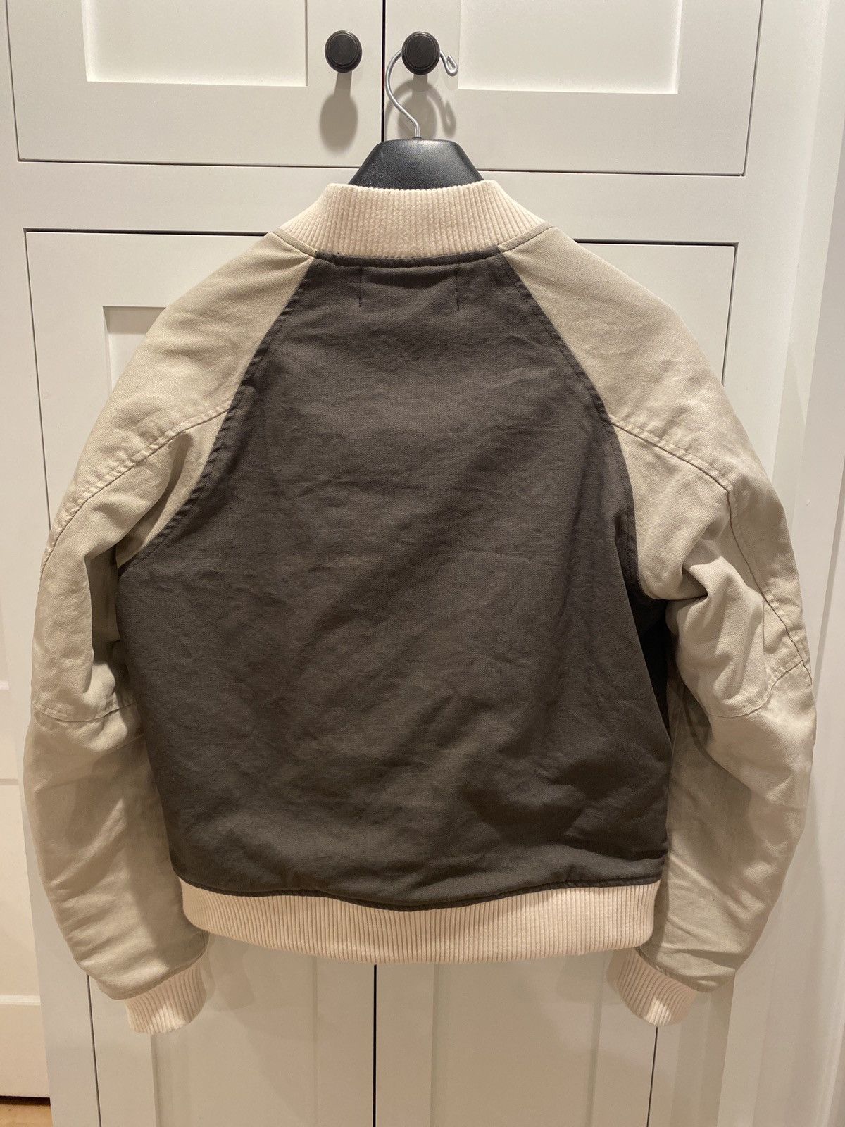 Reese Cooper Reese Cooper Duck Canvas Varsity Jacket Moss Size US M / EU 48-50 / 2 - 5 Thumbnail