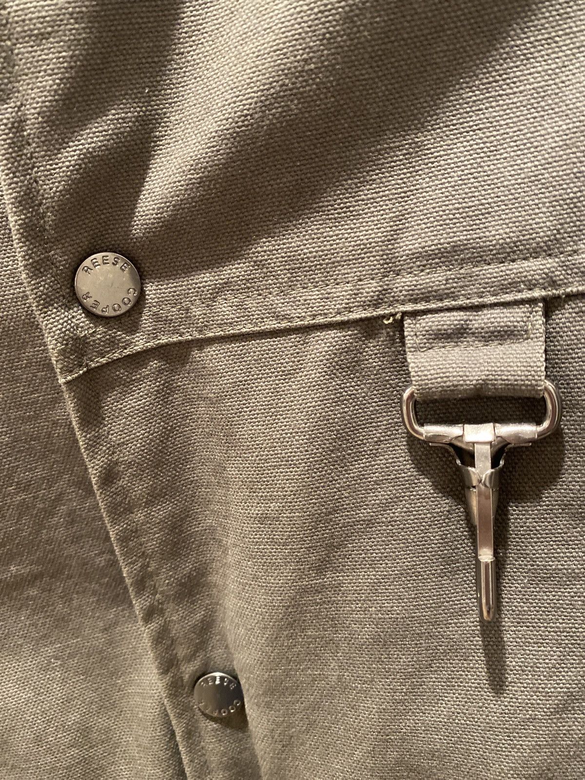 Reese Cooper Reese Cooper Duck Canvas Varsity Jacket Moss Size US M / EU 48-50 / 2 - 2 Thumbnail